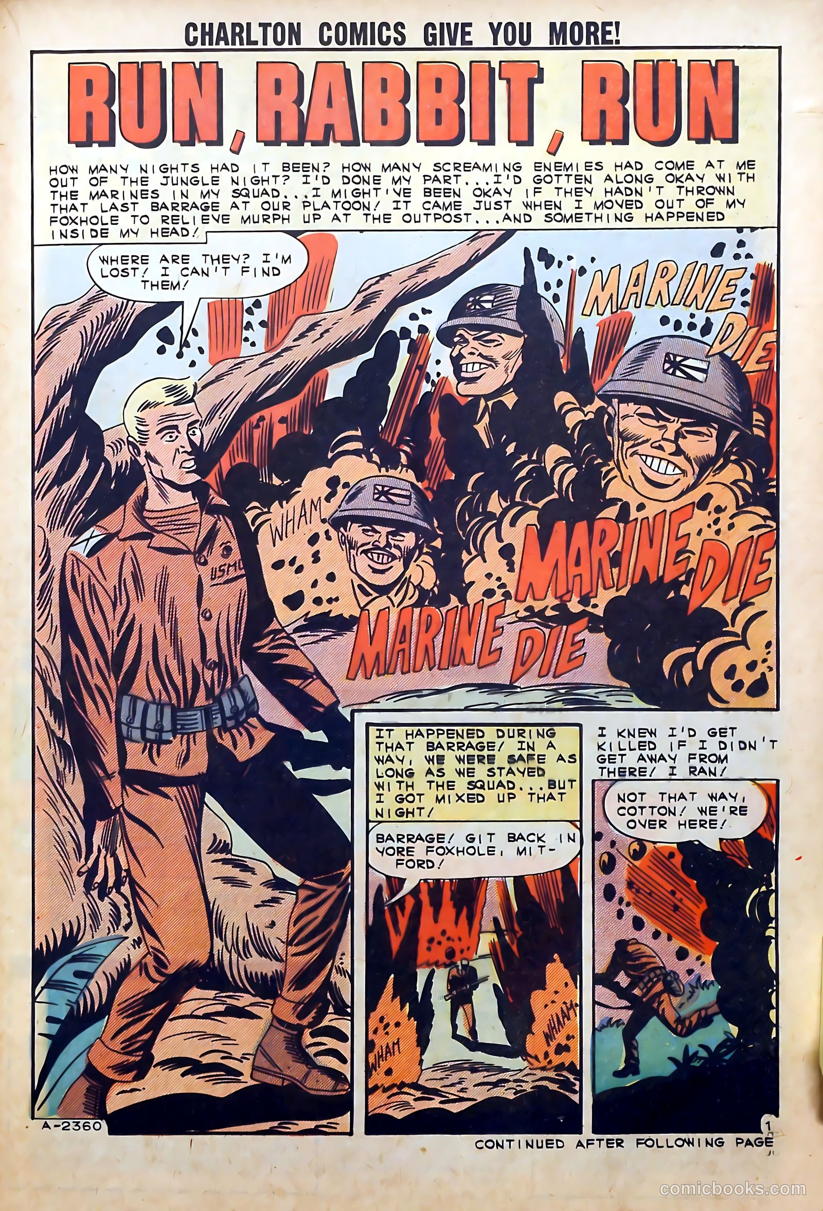 Fightin' Marines #53 (1963) — page 21 of 36