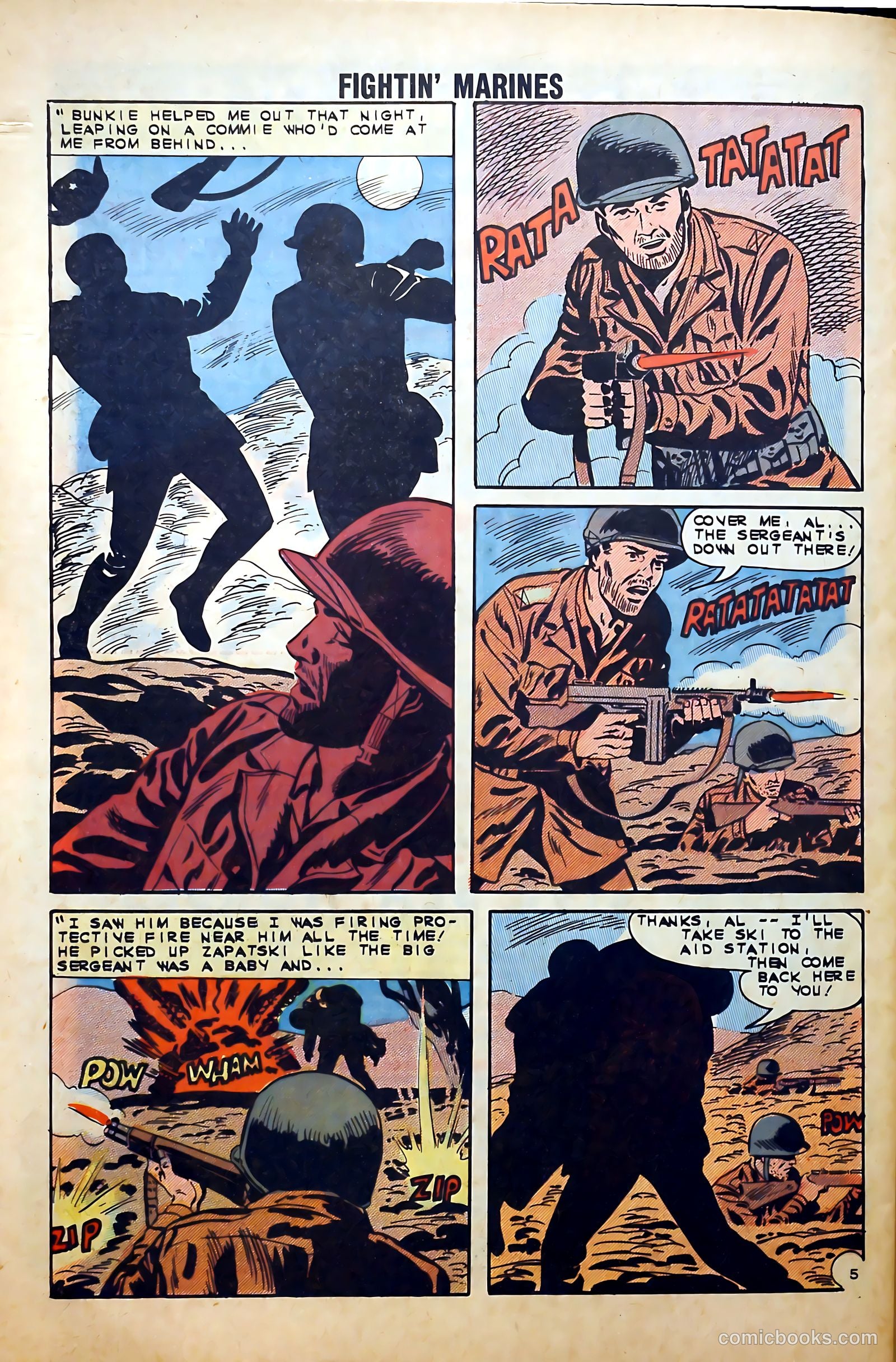 Fightin' Marines #53 (1963) — page 32 of 36