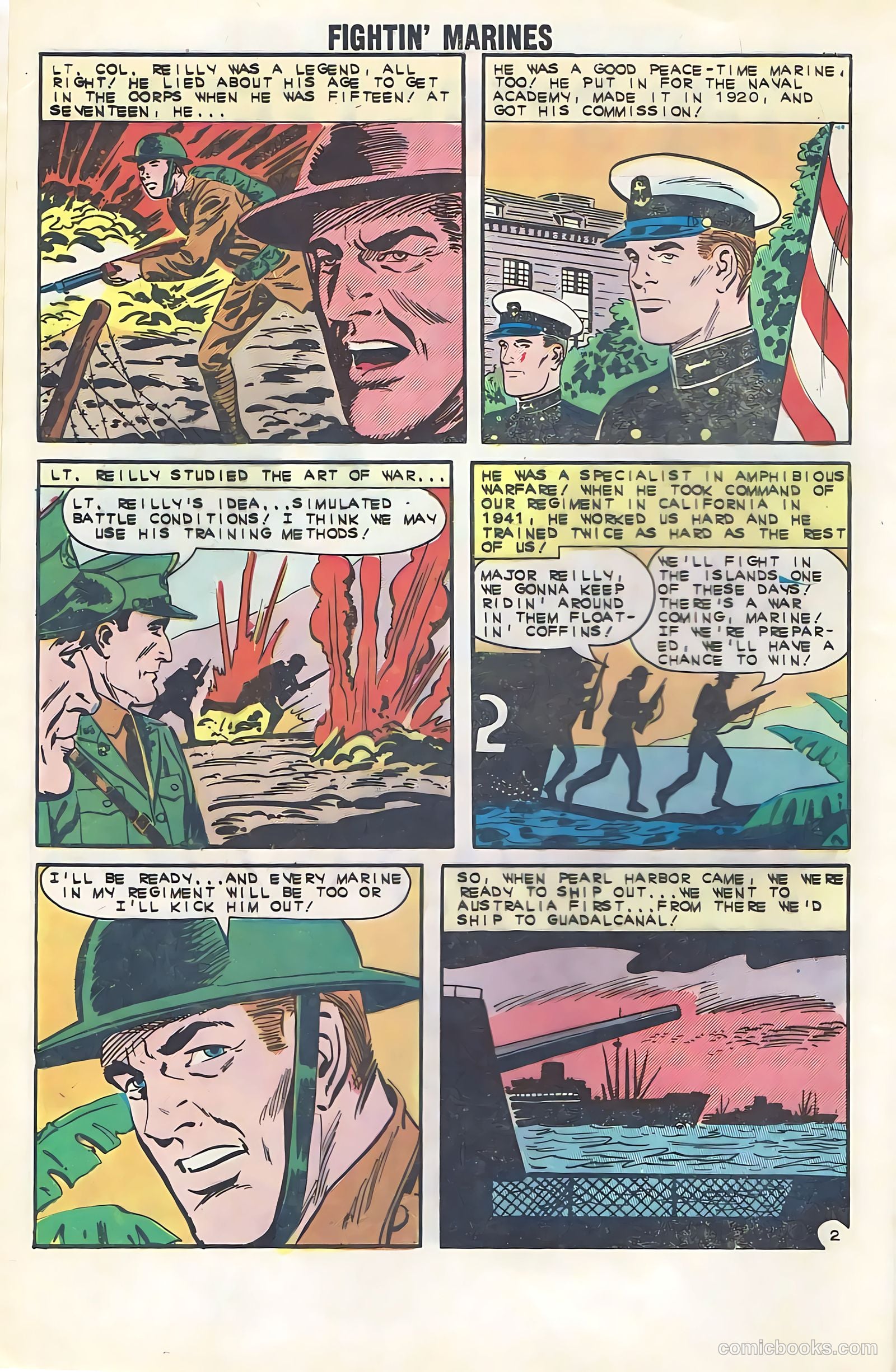 Fightin' Marines #54 (1963) — page 4 of 36