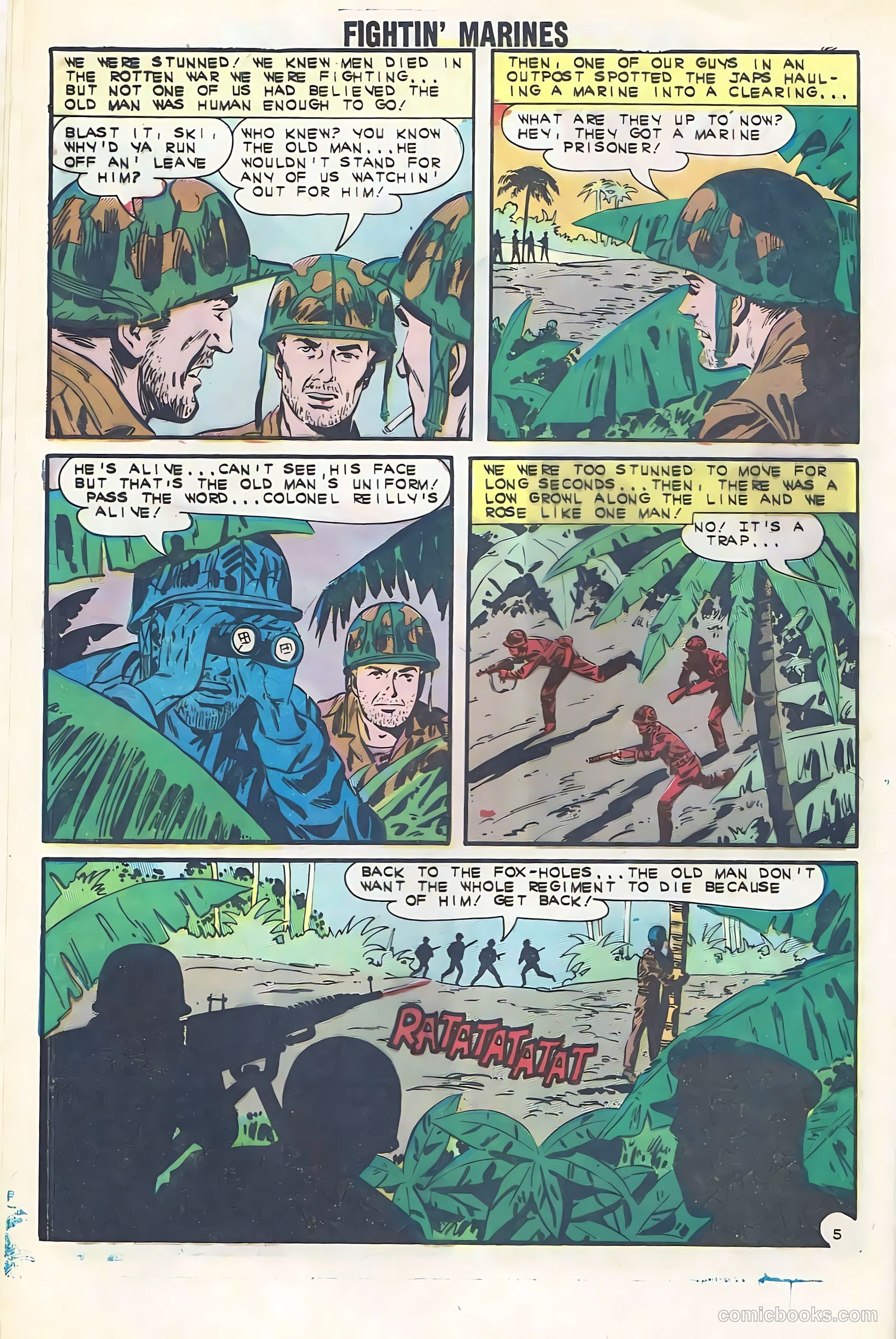 Fightin' Marines #54 (1963) — page 8 of 36