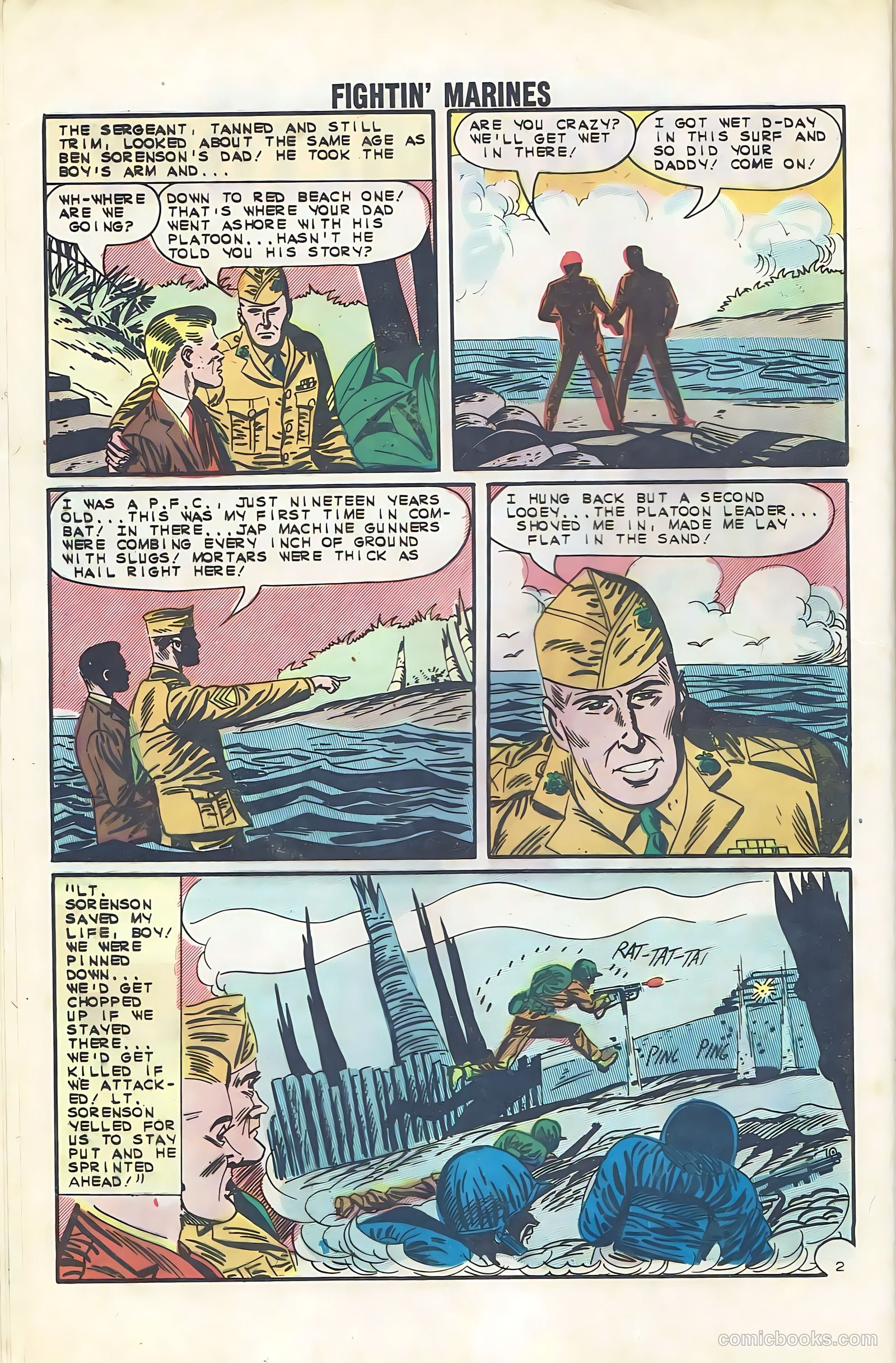 Fightin' Marines #54 (1963) — page 12 of 36