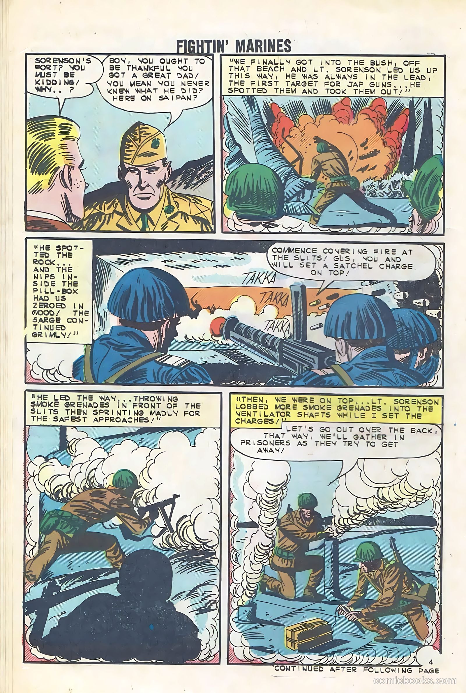 Fightin' Marines #54 (1963) — page 14 of 36