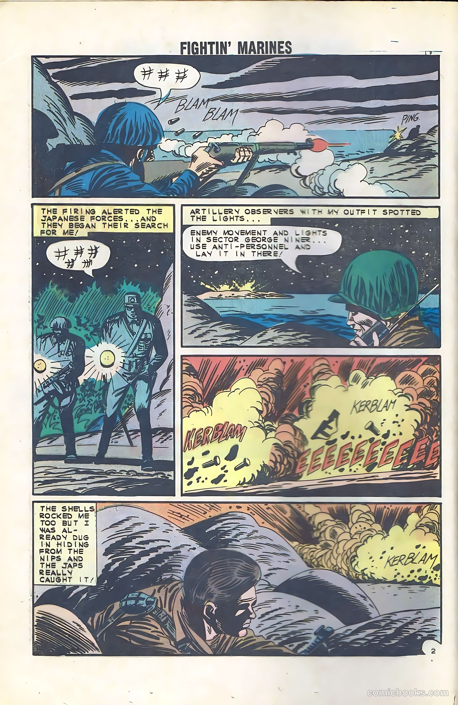 Fightin' Marines #54 (1963) — page 20 of 36
