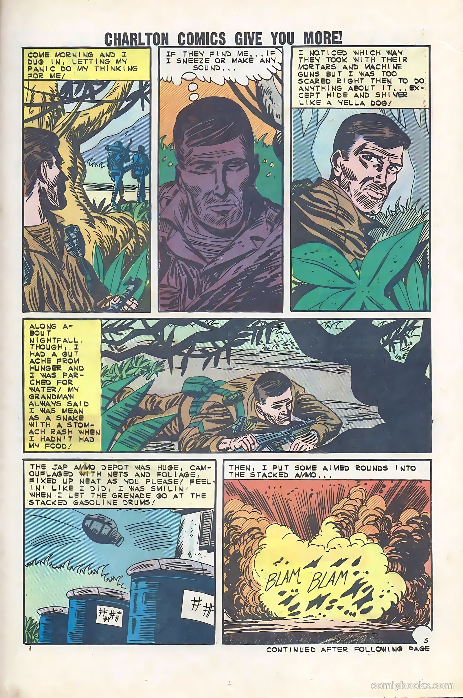 Fightin' Marines #54 (1963) — page 21 of 36