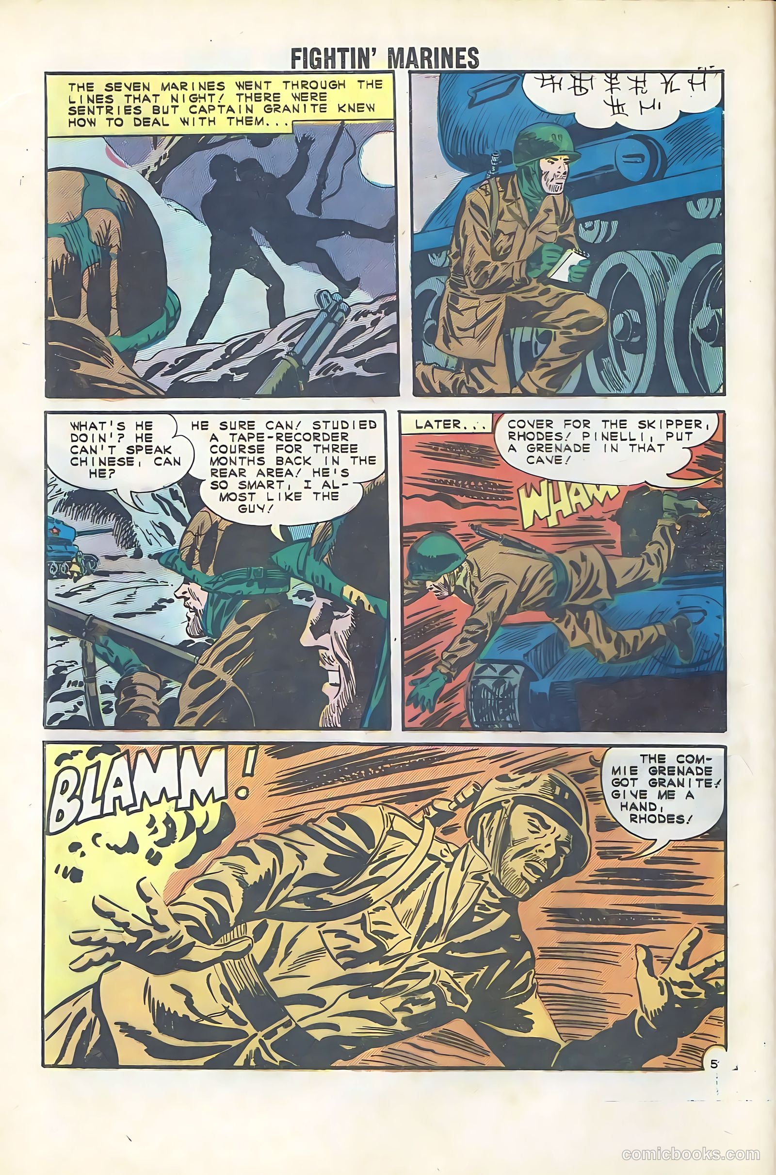 Fightin' Marines #54 (1963) — page 28 of 36