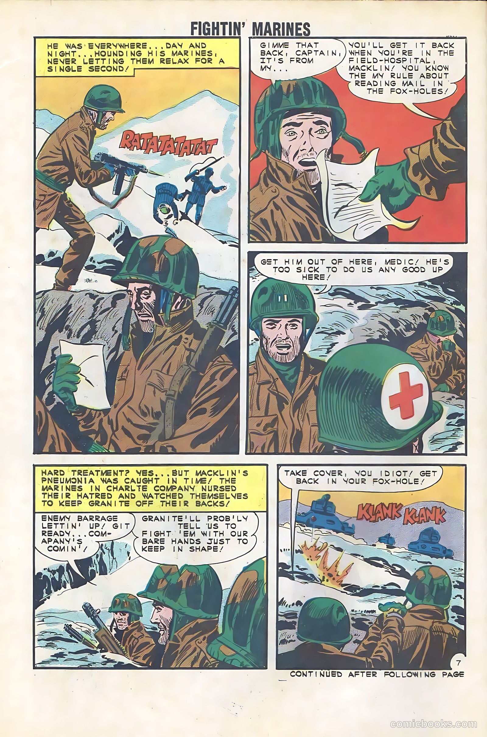 Fightin' Marines #54 (1963) — page 30 of 36