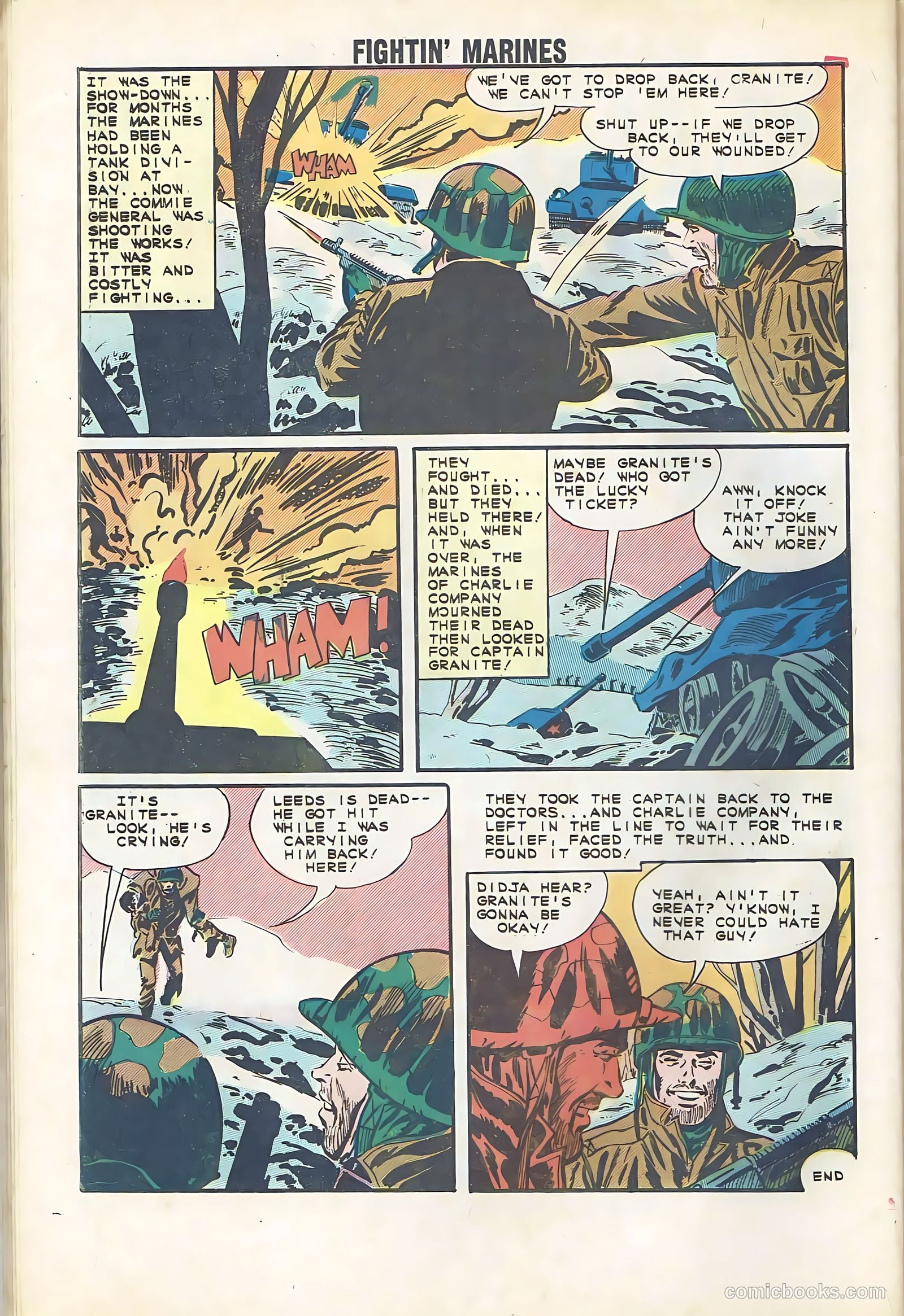 Fightin' Marines #54 (1963) — page 32 of 36