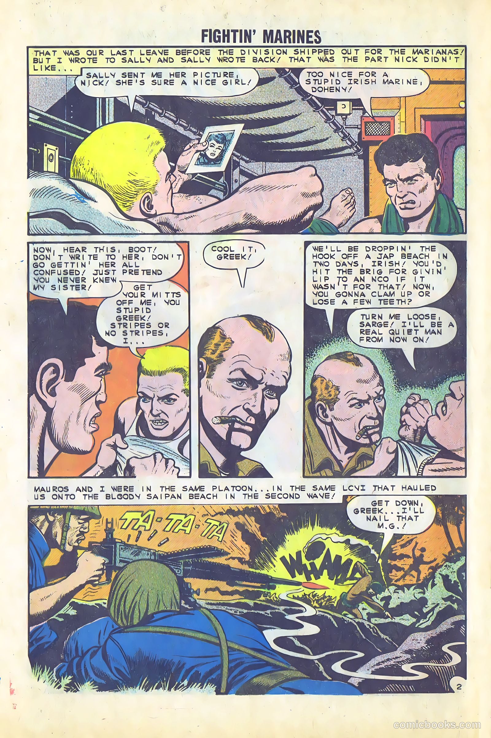 Fightin' Marines #55 (1963) — page 4 of 36