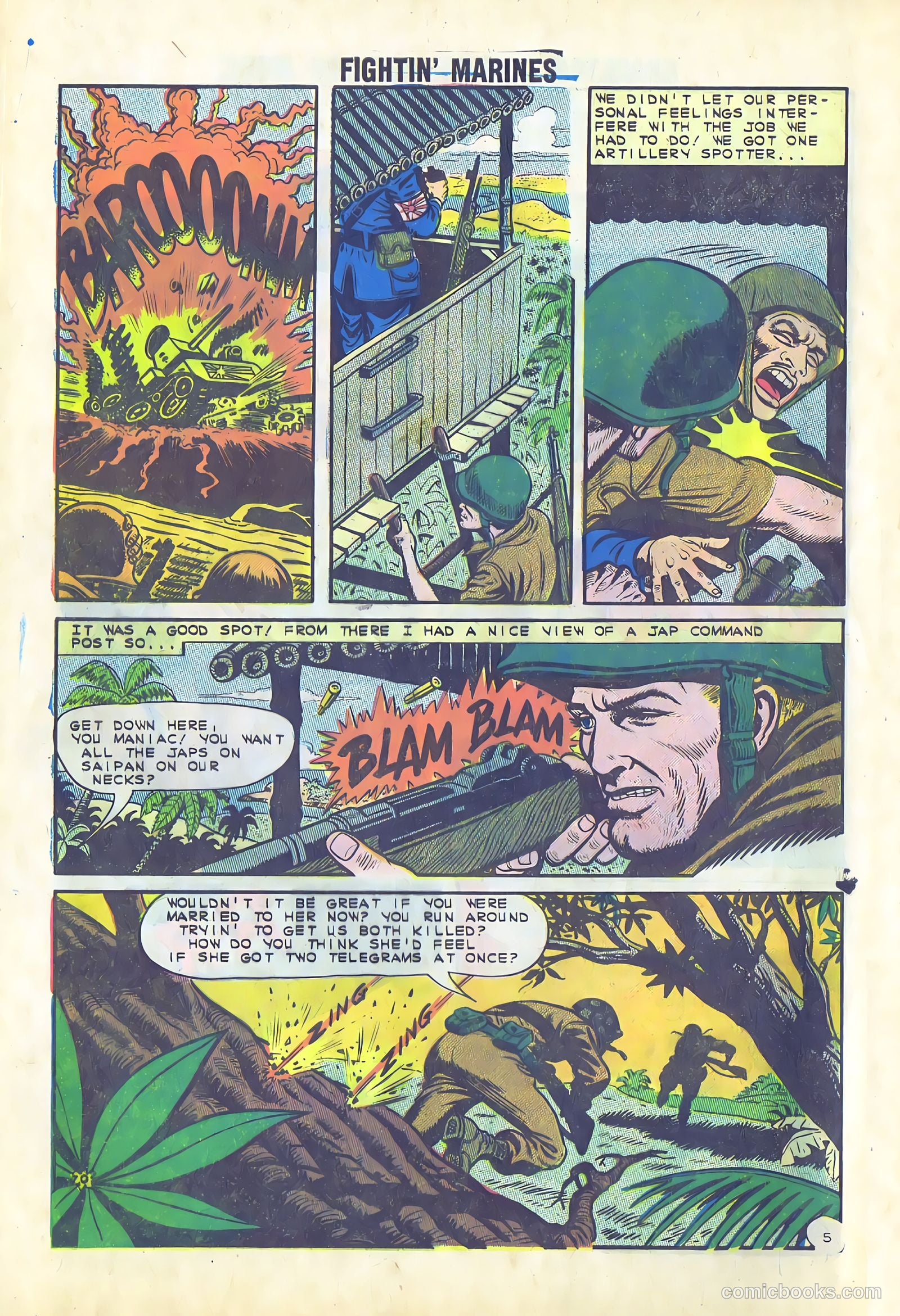 Fightin' Marines #55 (1963) — page 8 of 36