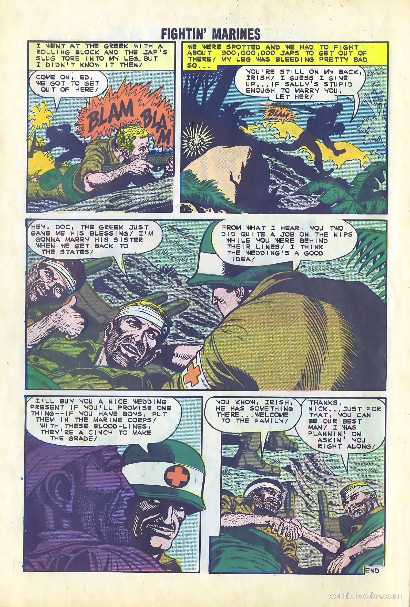 Fightin' Marines #55 (1963) — page 10 of 36
