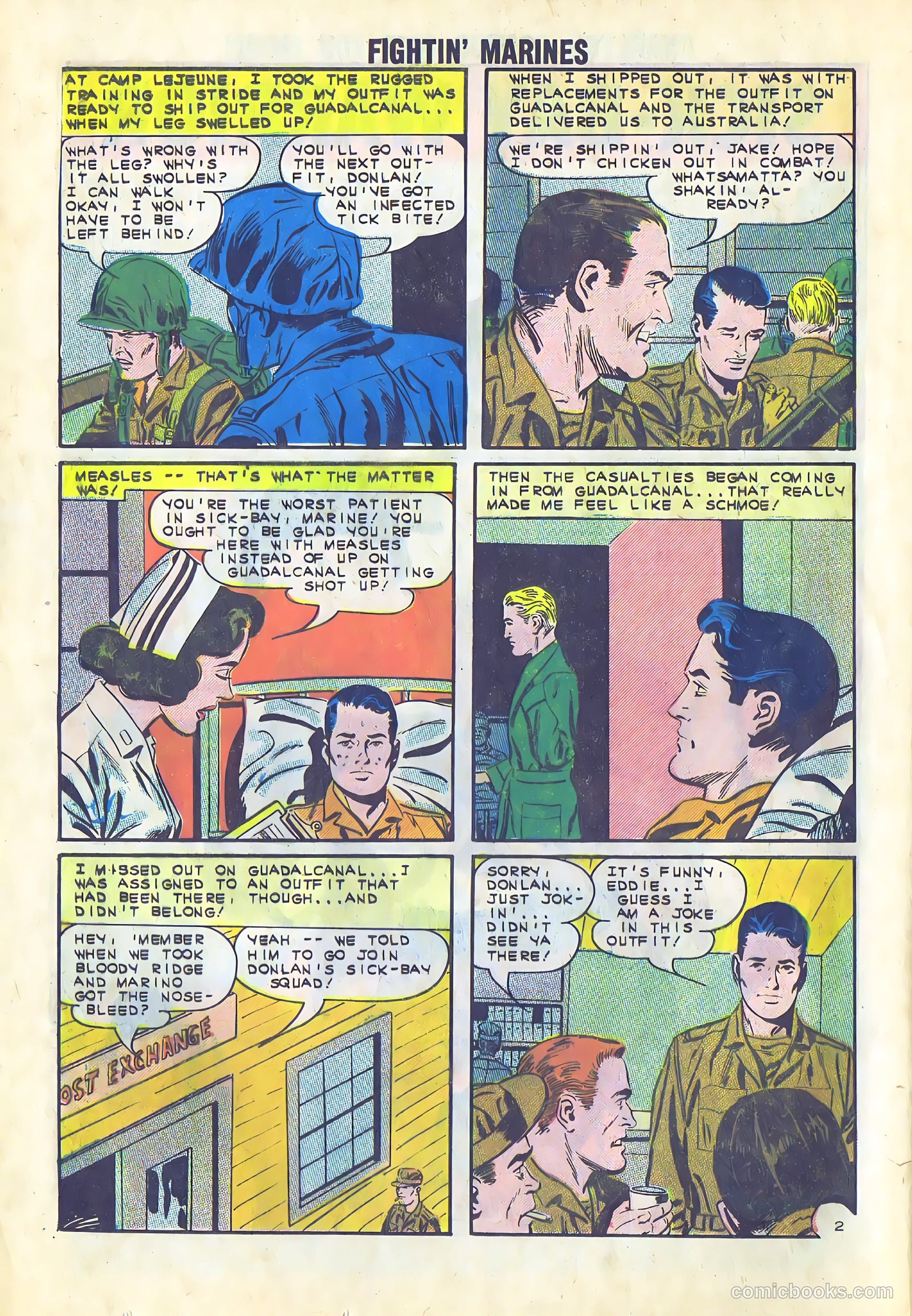 Fightin' Marines #55 (1963) — page 12 of 36