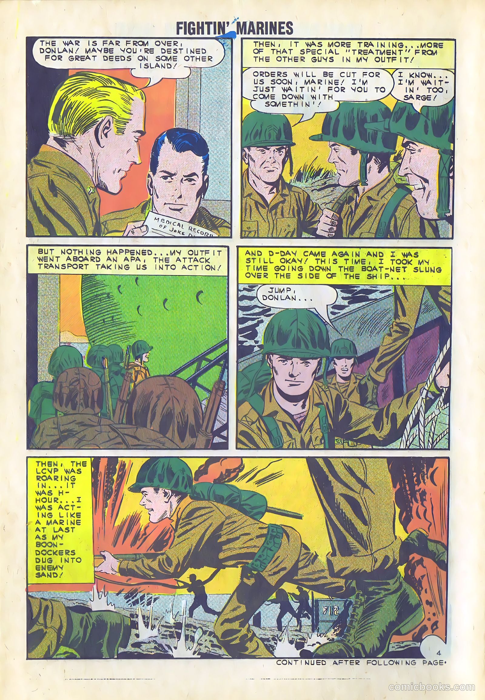Fightin' Marines #55 (1963) — page 14 of 36