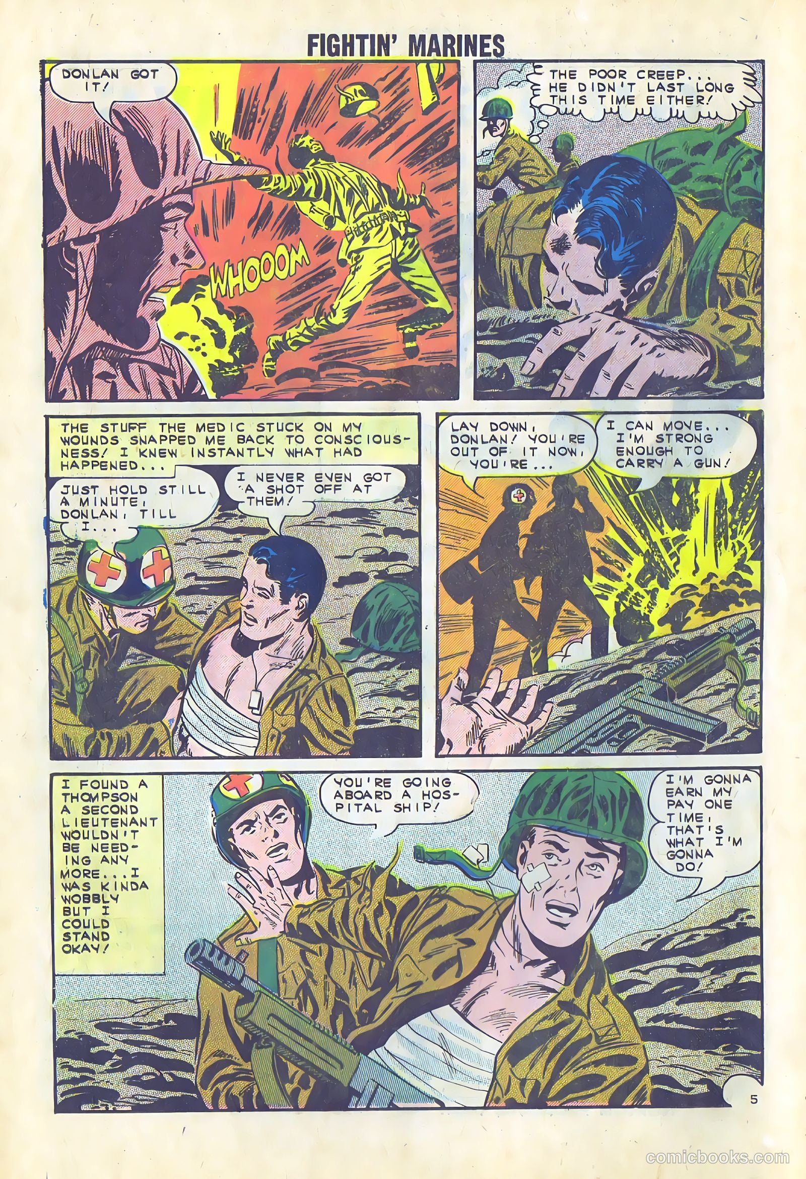 Fightin' Marines #55 (1963) — page 16 of 36
