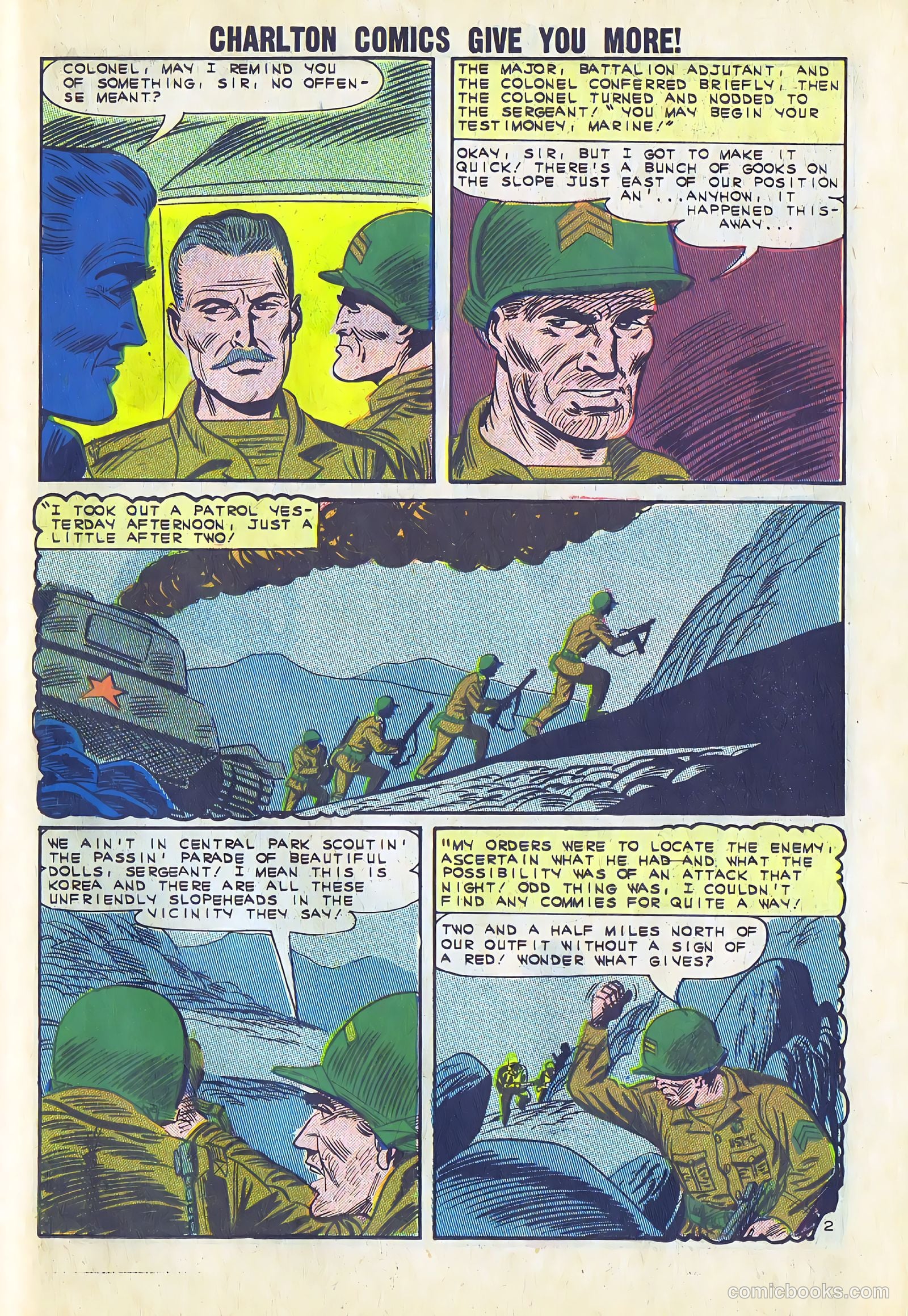 Fightin' Marines #55 (1963) — page 23 of 36
