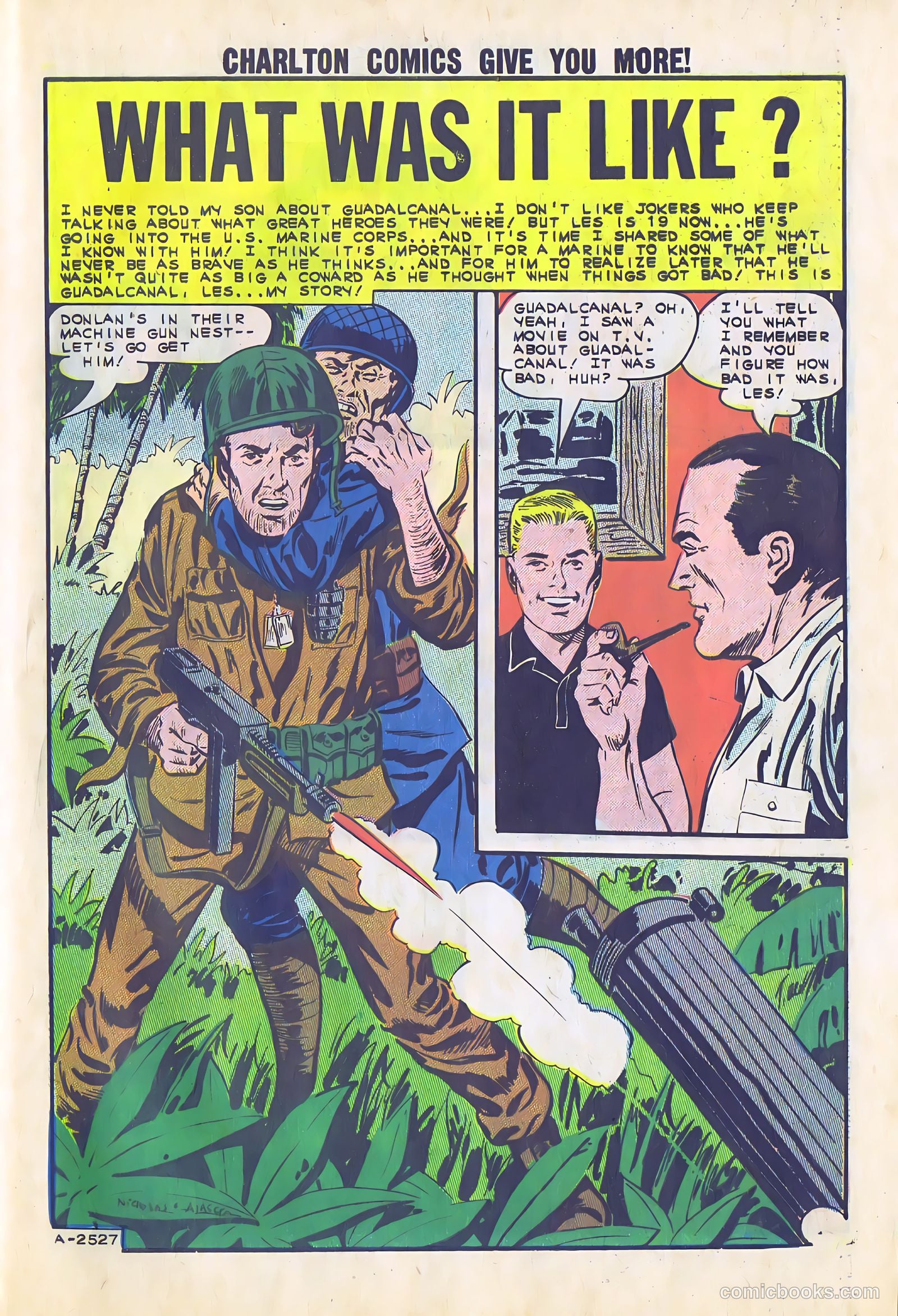 Fightin' Marines #55 (1963) — page 27 of 36