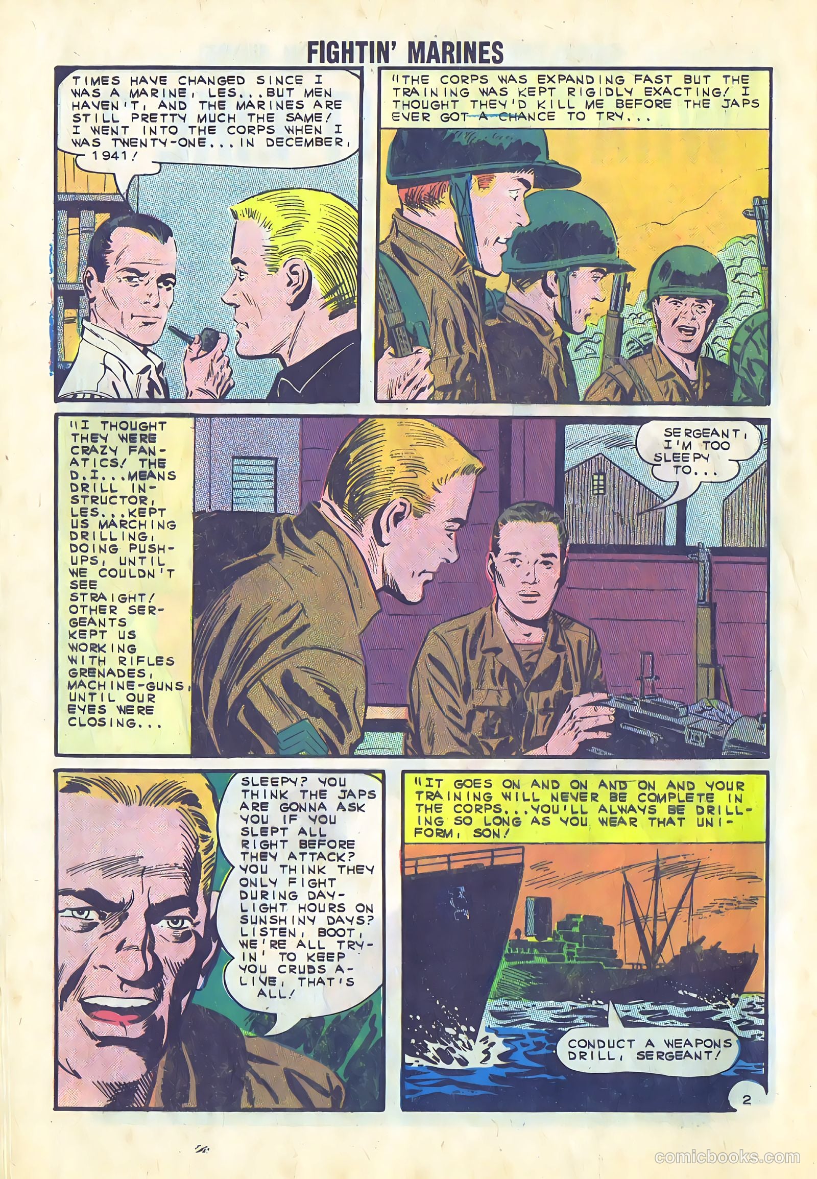 Fightin' Marines #55 (1963) — page 28 of 36