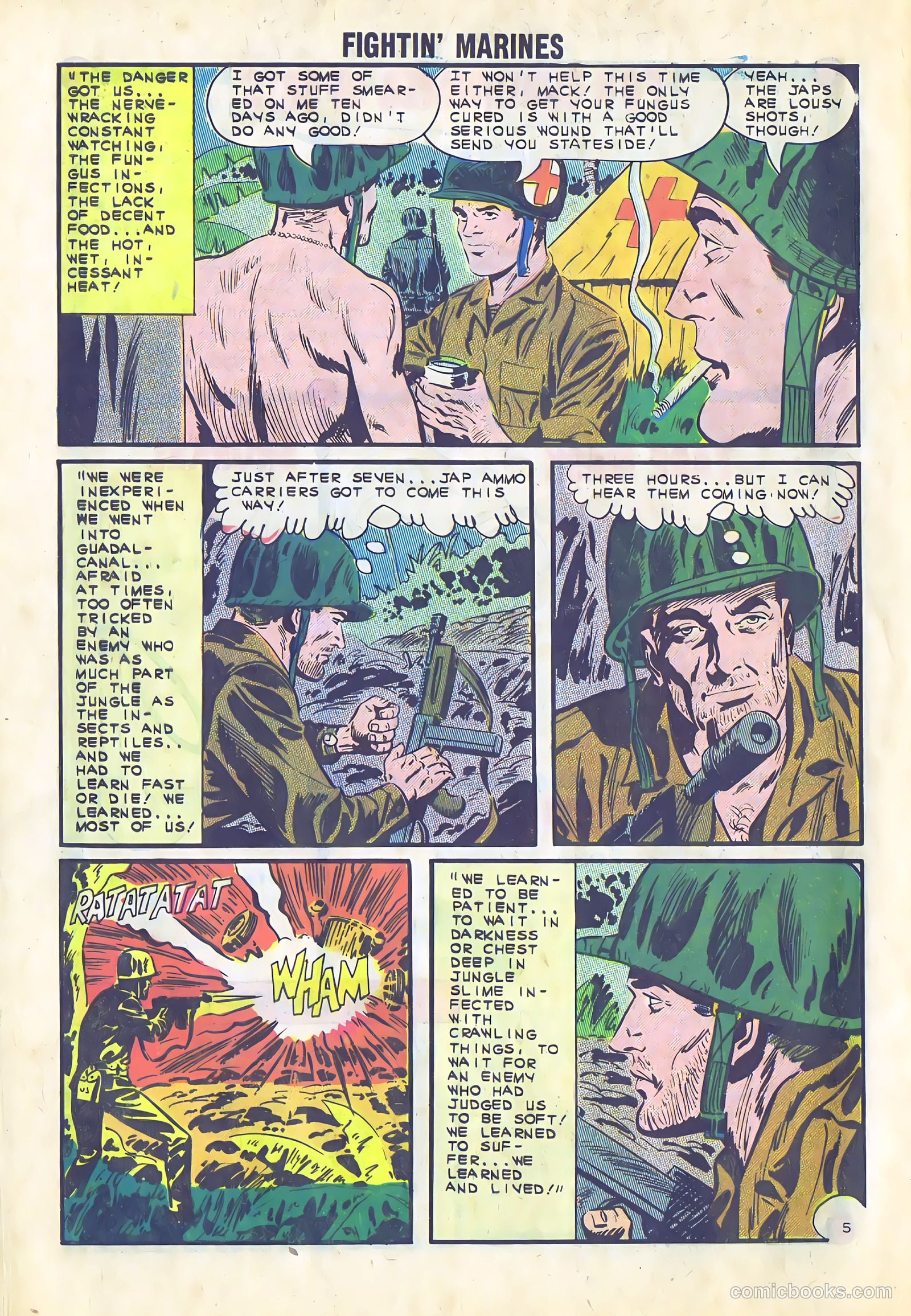 Fightin' Marines #55 (1963) — page 32 of 36