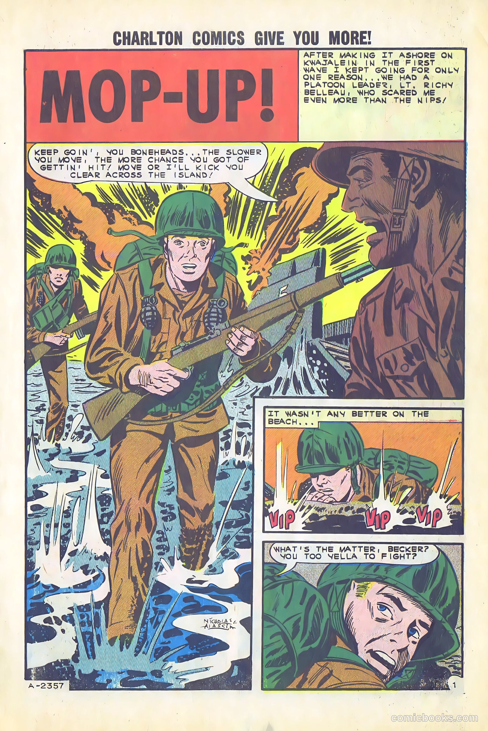Fightin' Marines #56 (1963) — page 3 of 36