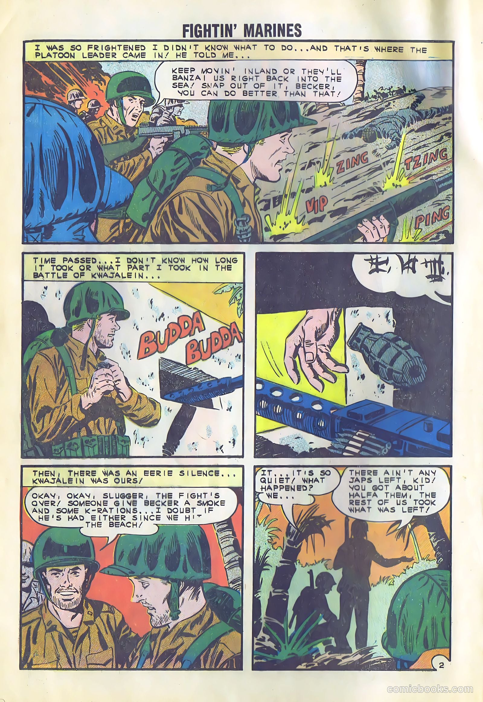Fightin' Marines #56 (1963) — page 4 of 36