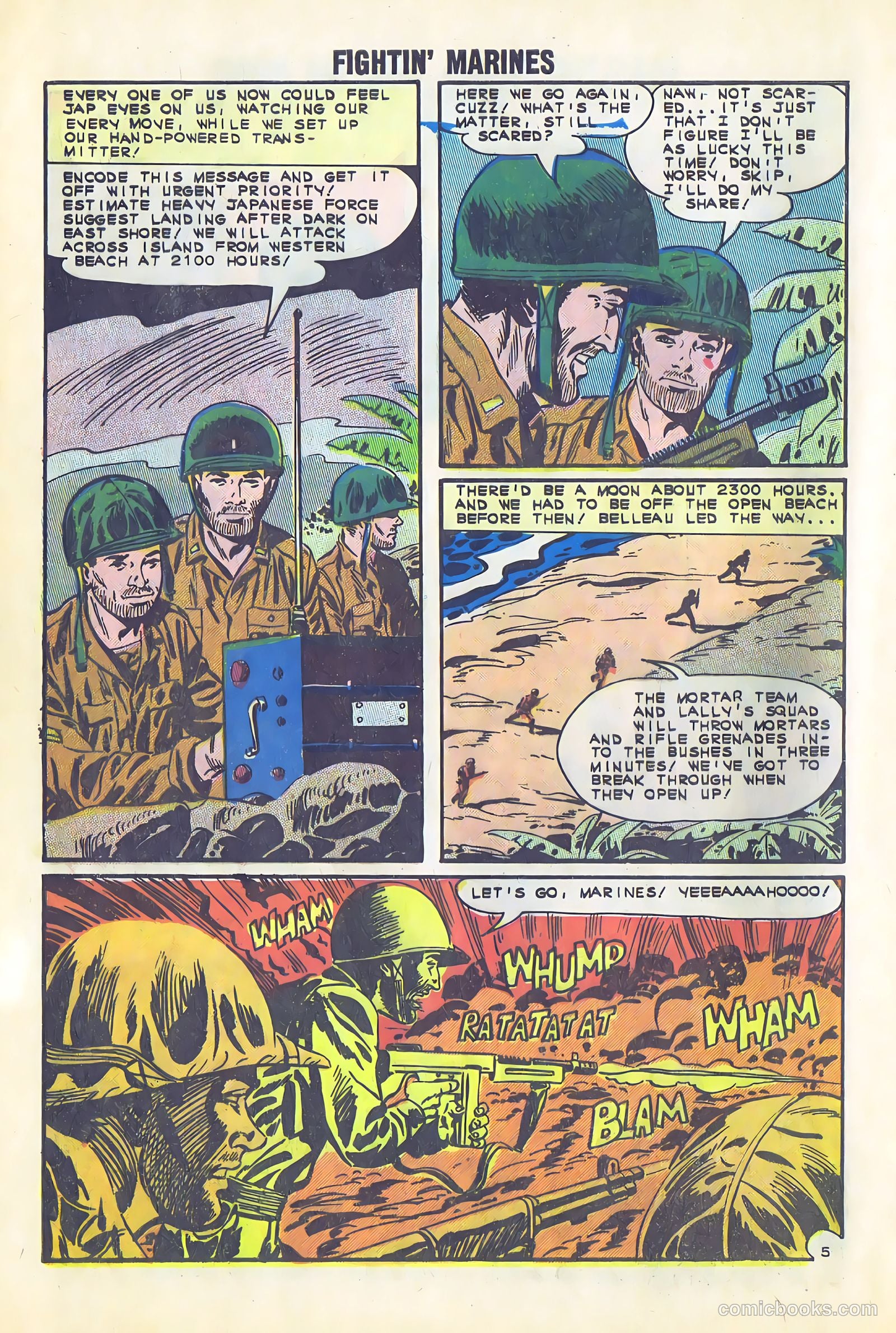 Fightin' Marines #56 (1963) — page 8 of 36