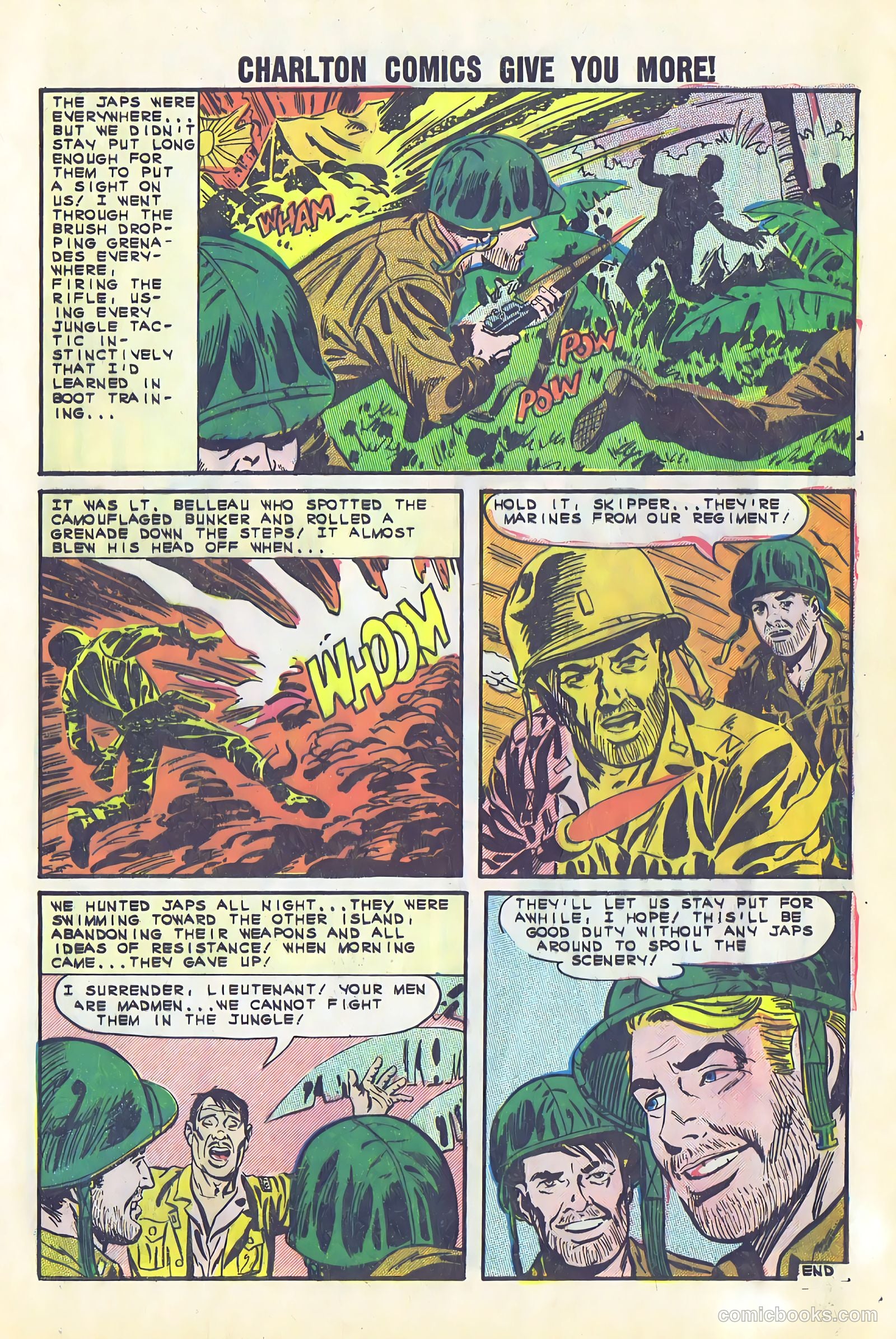 Fightin' Marines #56 (1963) — page 9 of 36