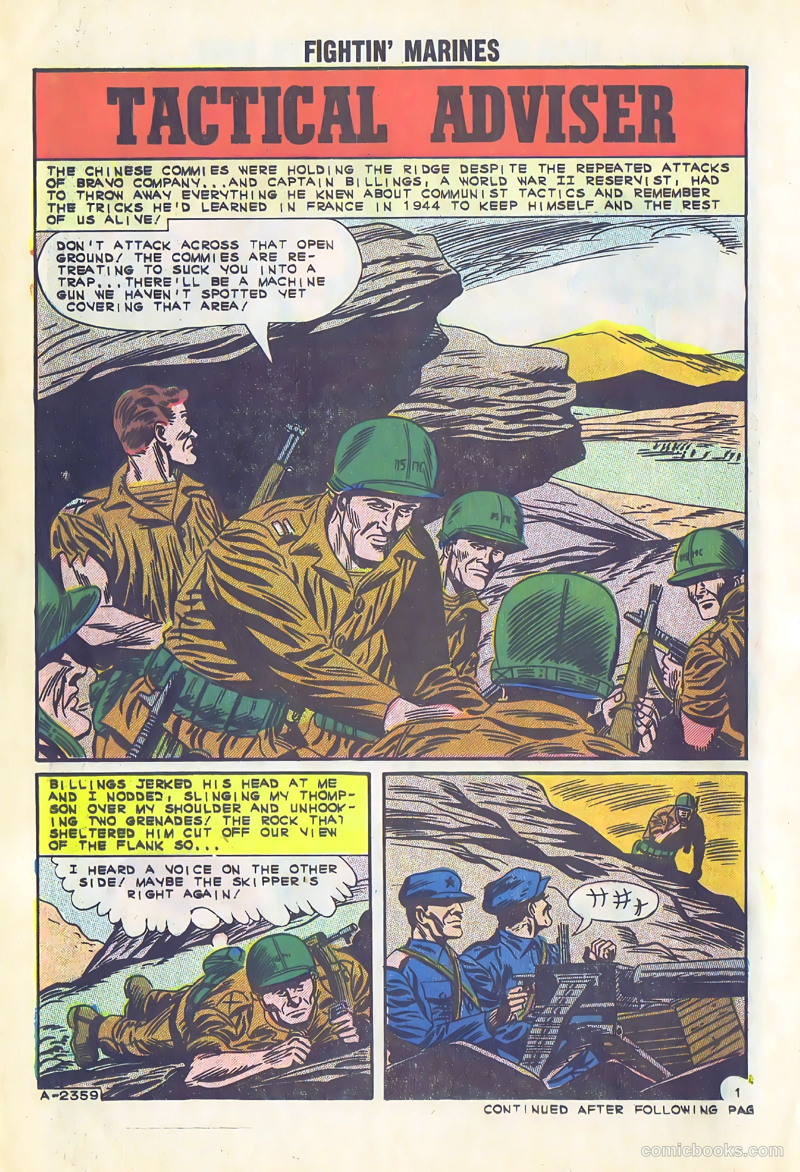 Fightin' Marines #56 (1963) — page 14 of 36