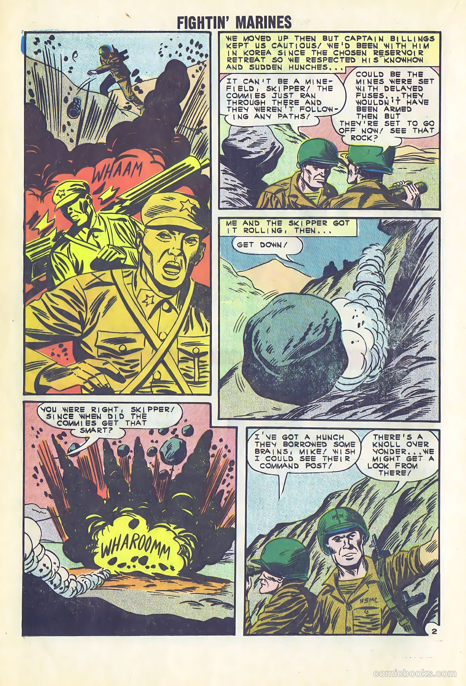 Fightin' Marines #56 (1963) — page 16 of 36