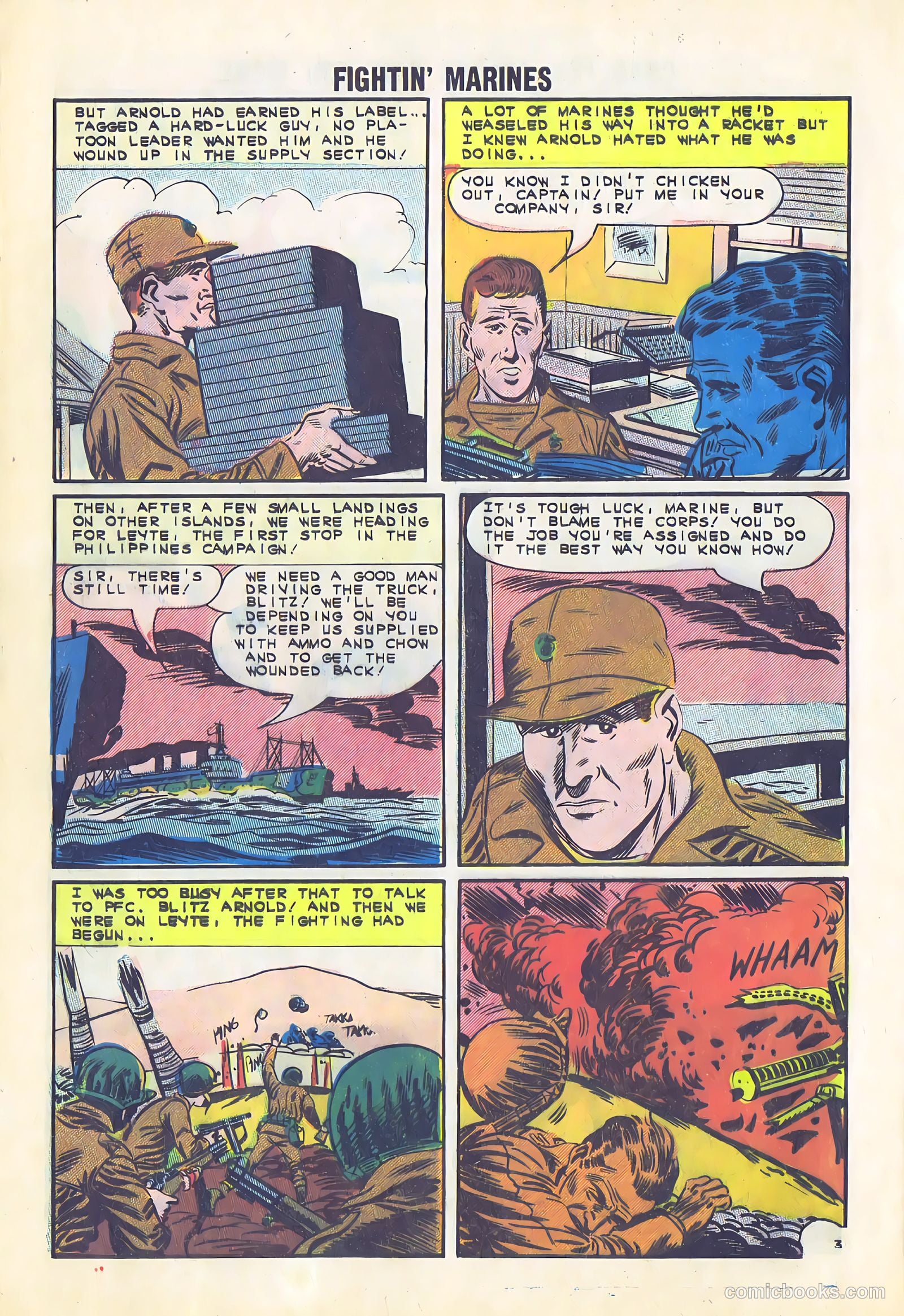 Fightin' Marines #56 (1963) — page 28 of 36