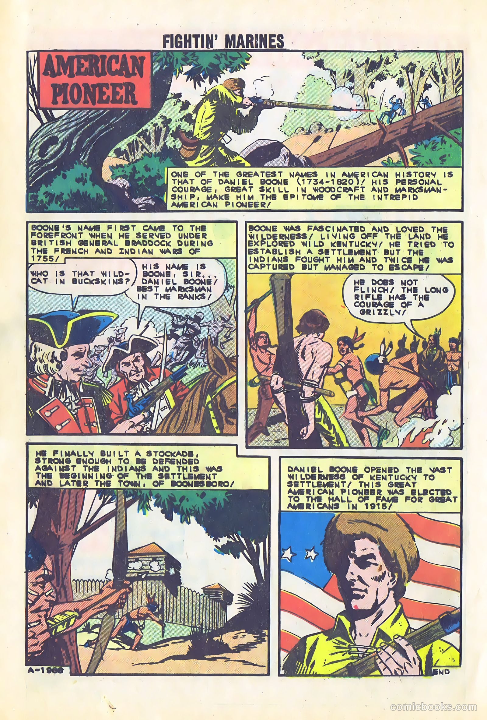 Fightin' Marines #56 (1963) — page 32 of 36