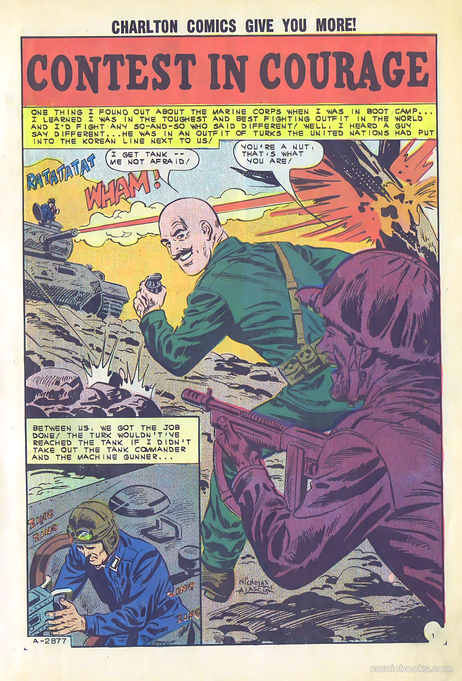 Fightin' Marines #57 (1964) — page 3 of 36