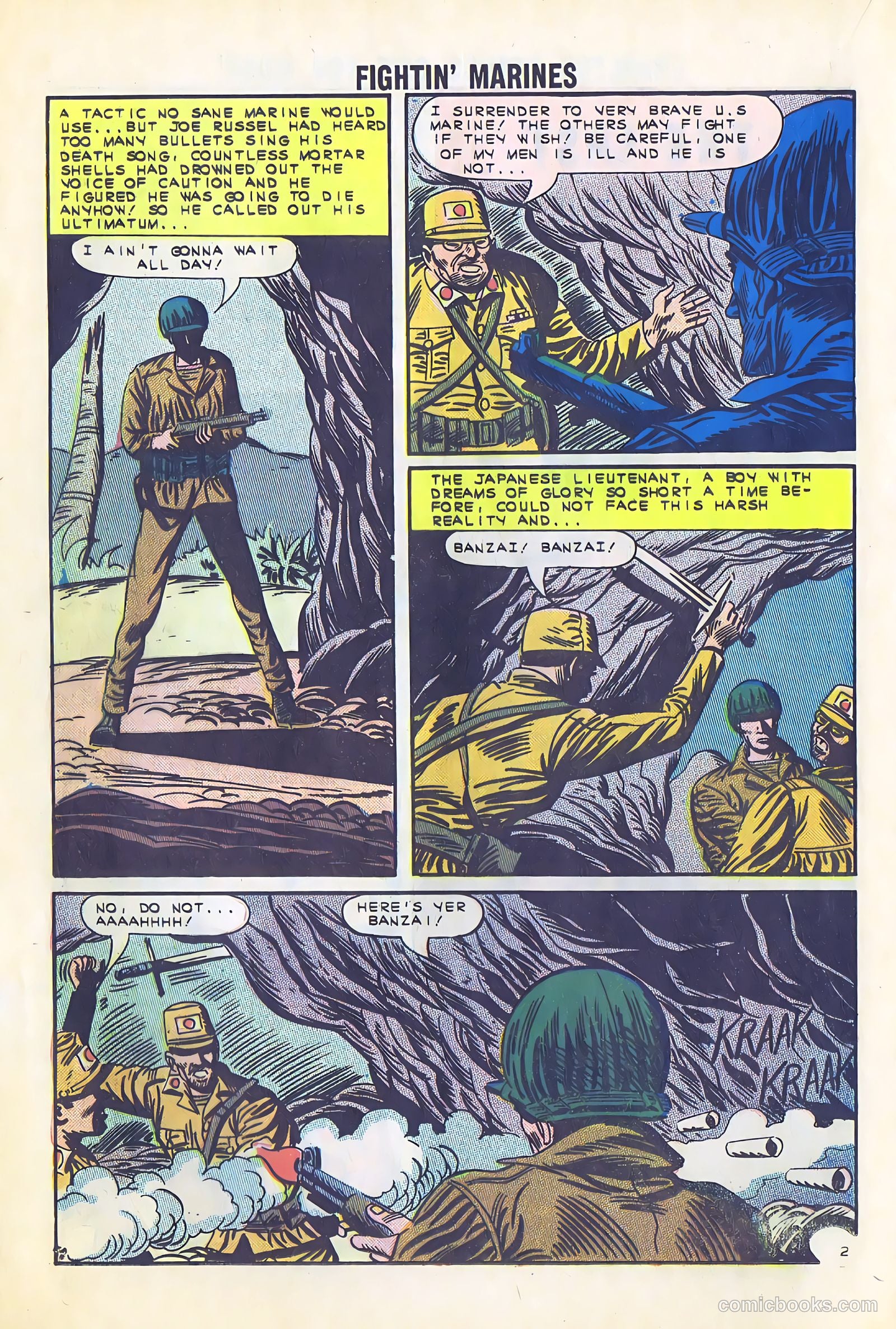 Fightin' Marines #57 (1964) — page 20 of 36