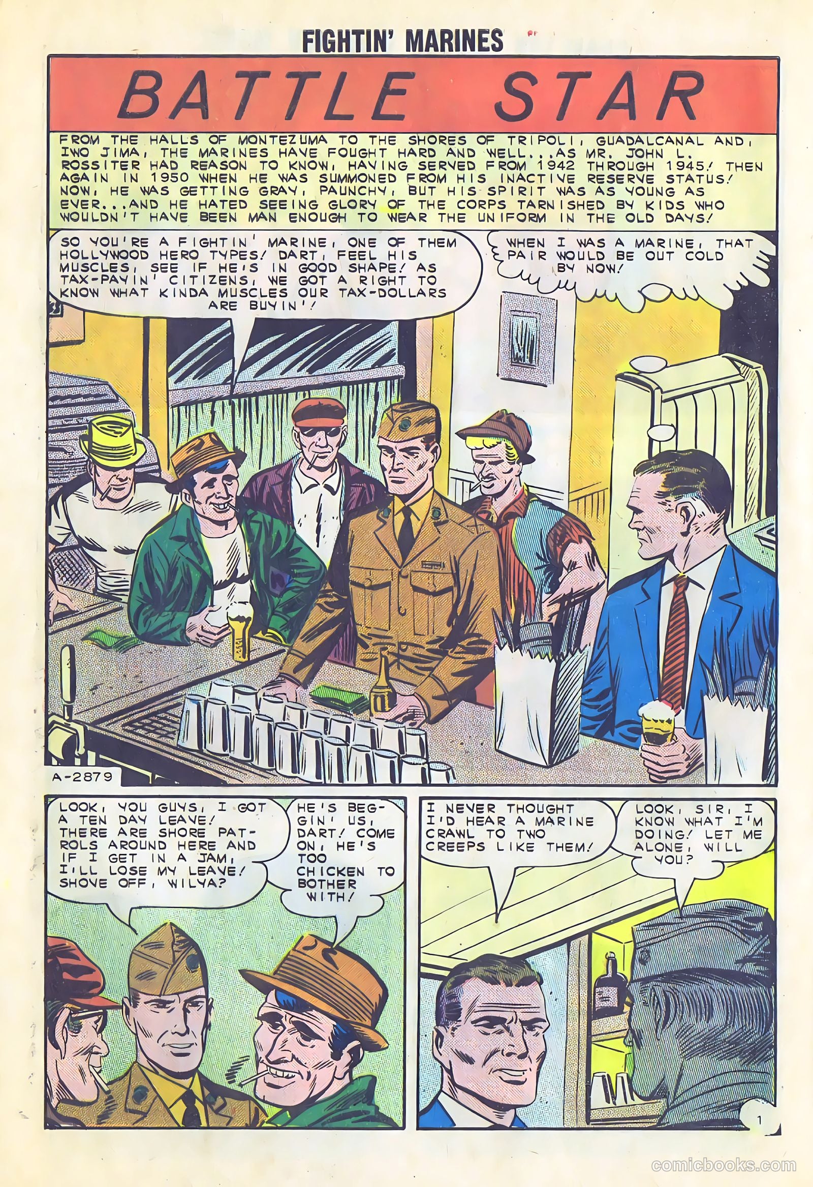 Fightin' Marines #57 (1964) — page 28 of 36