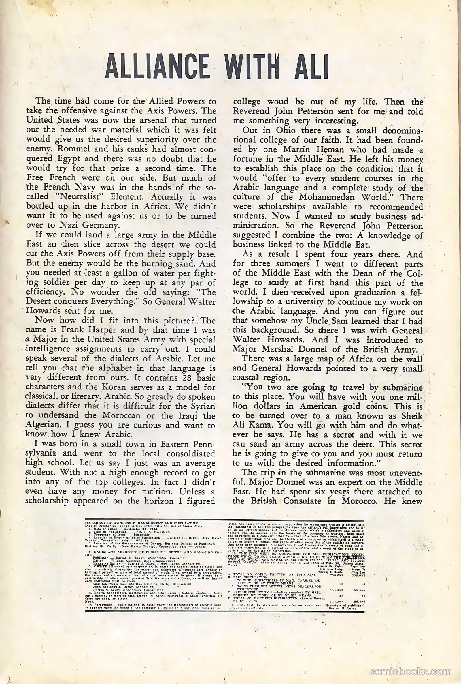 Fightin' Marines #58 (1964) — page 19 of 36