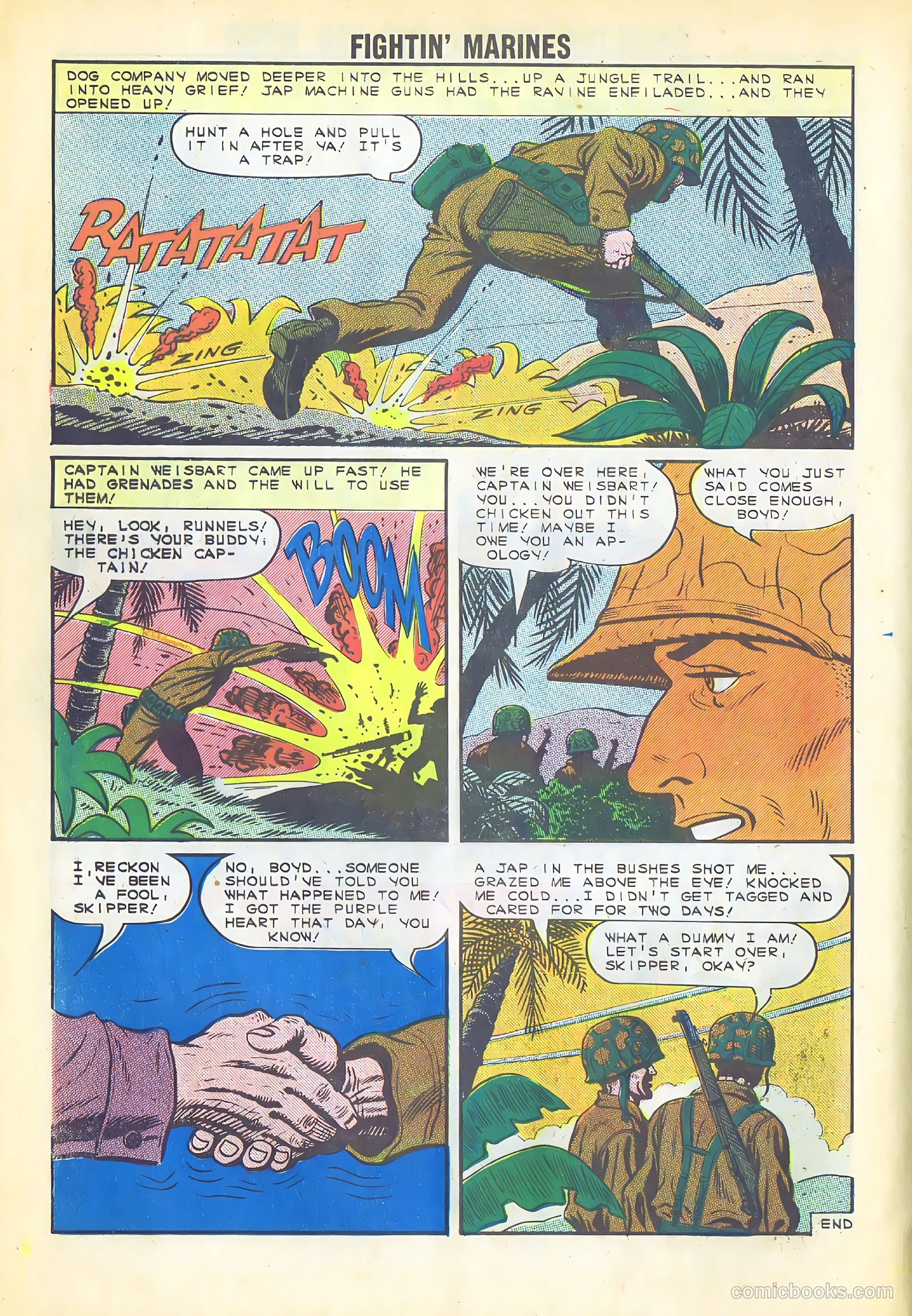 Fightin' Marines #59 (1964) — page 10 of 36