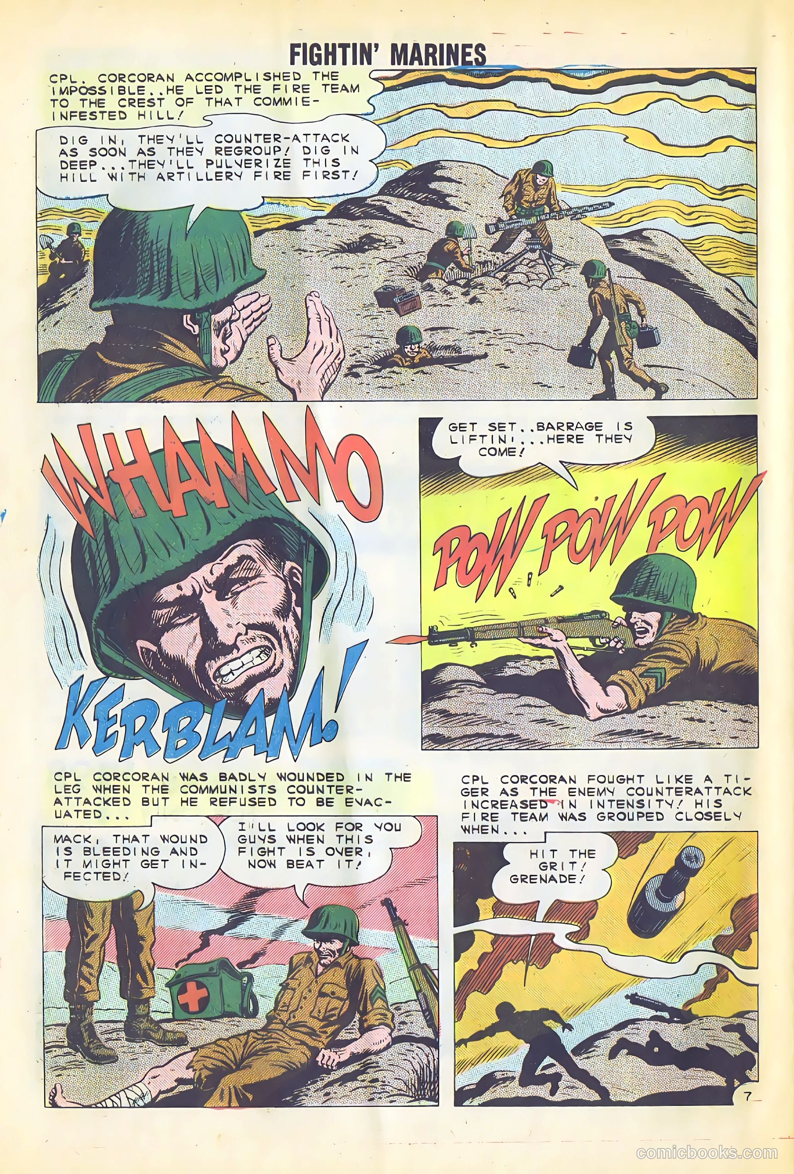 Fightin' Marines #59 (1964) — page 32 of 36