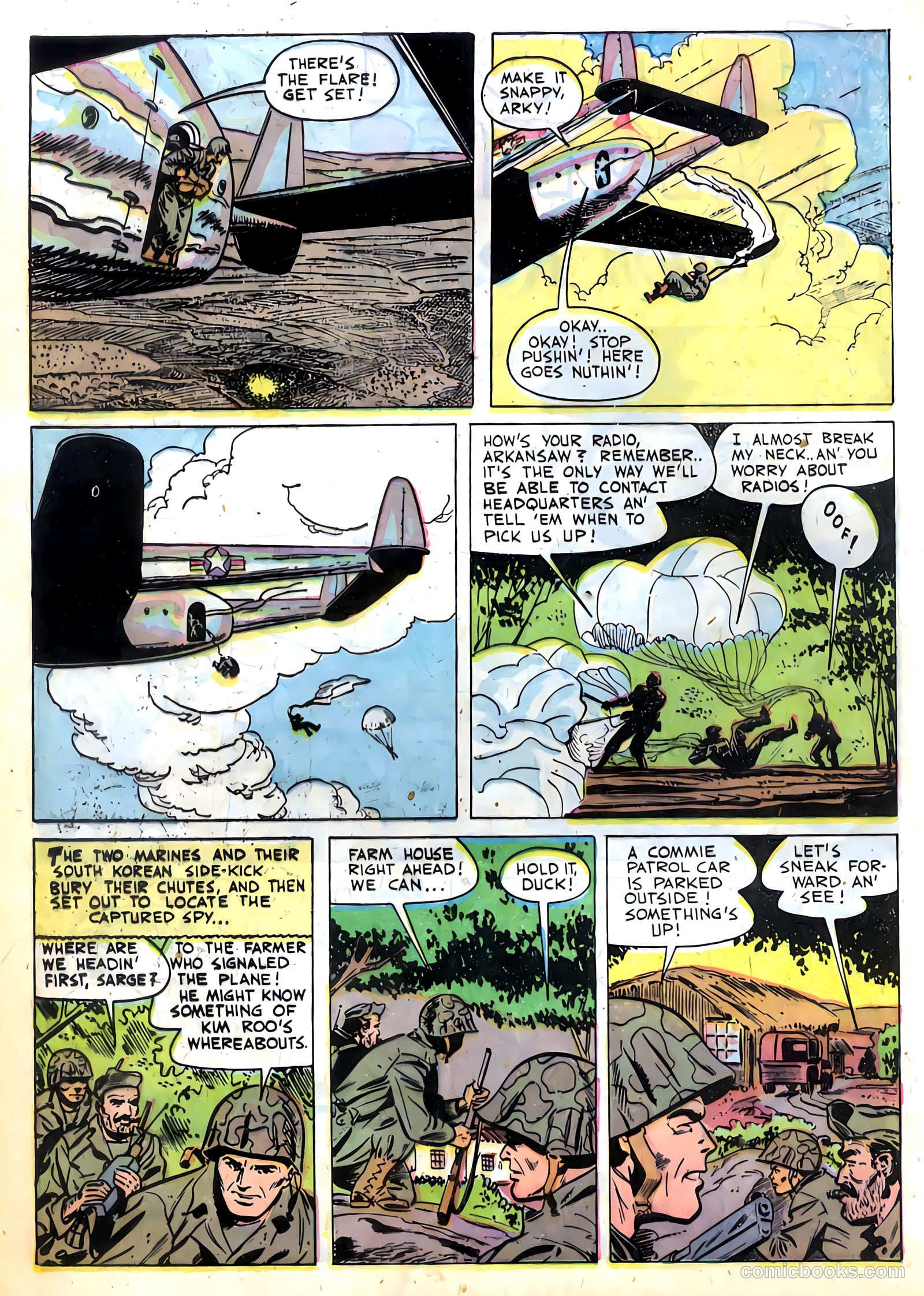 Fightin' Marines #6 (1952) — page 4 of 36