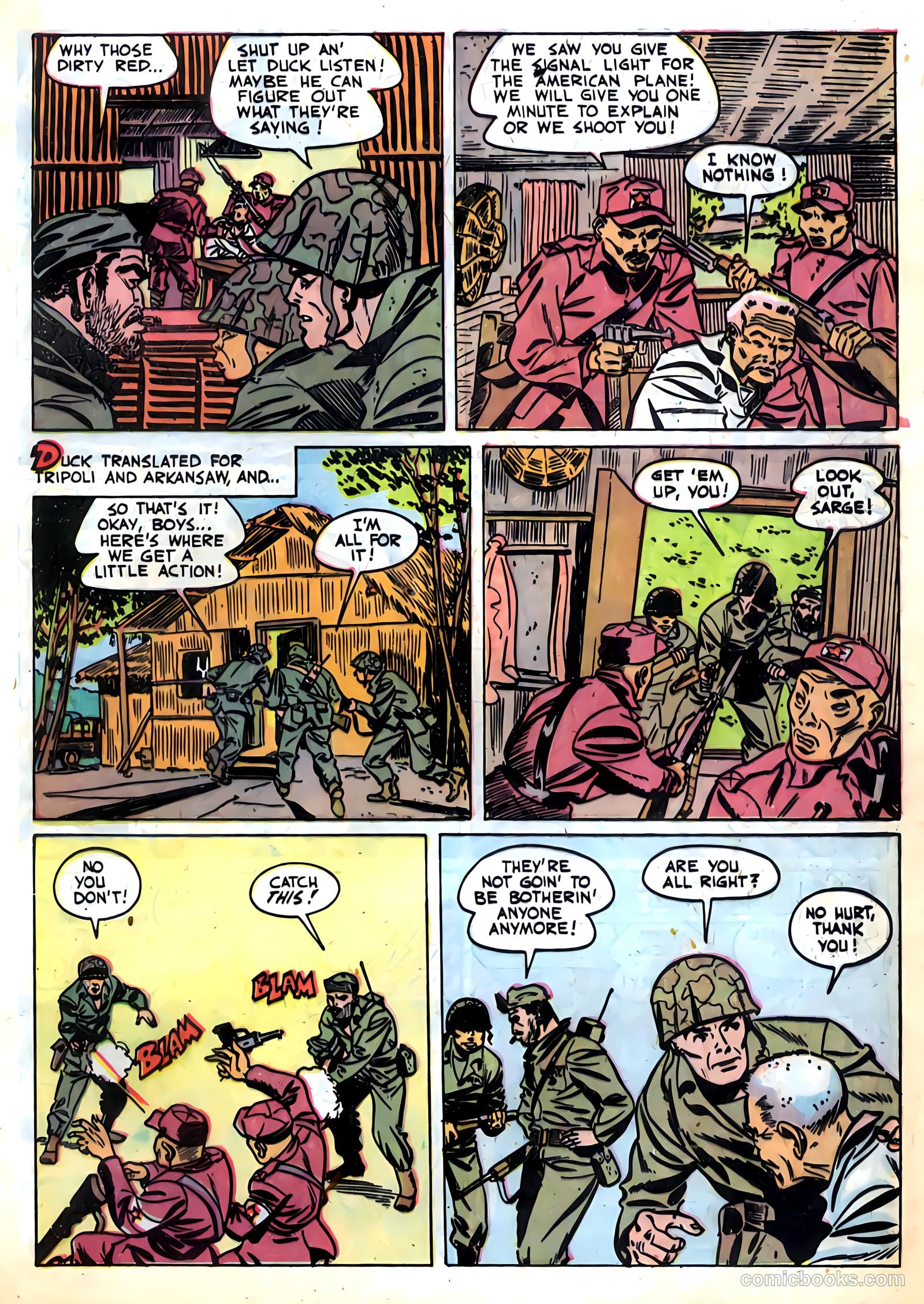 Fightin' Marines #6 (1952) — page 5 of 36