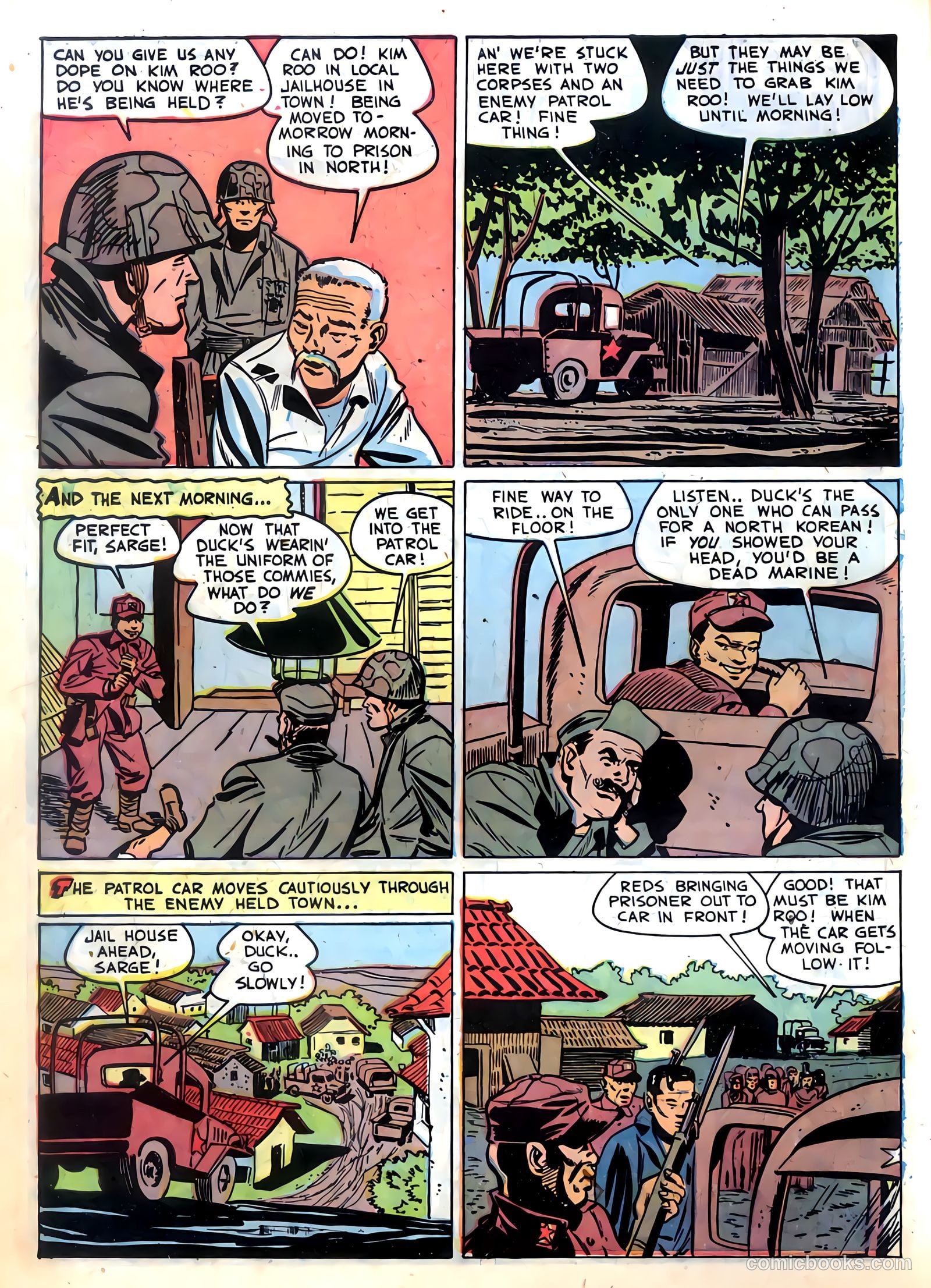 Fightin' Marines #6 (1952) — page 6 of 36