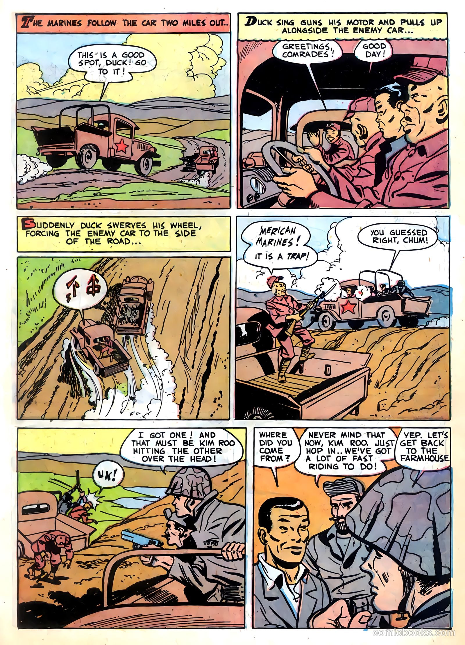 Fightin' Marines #6 (1952) — page 7 of 36
