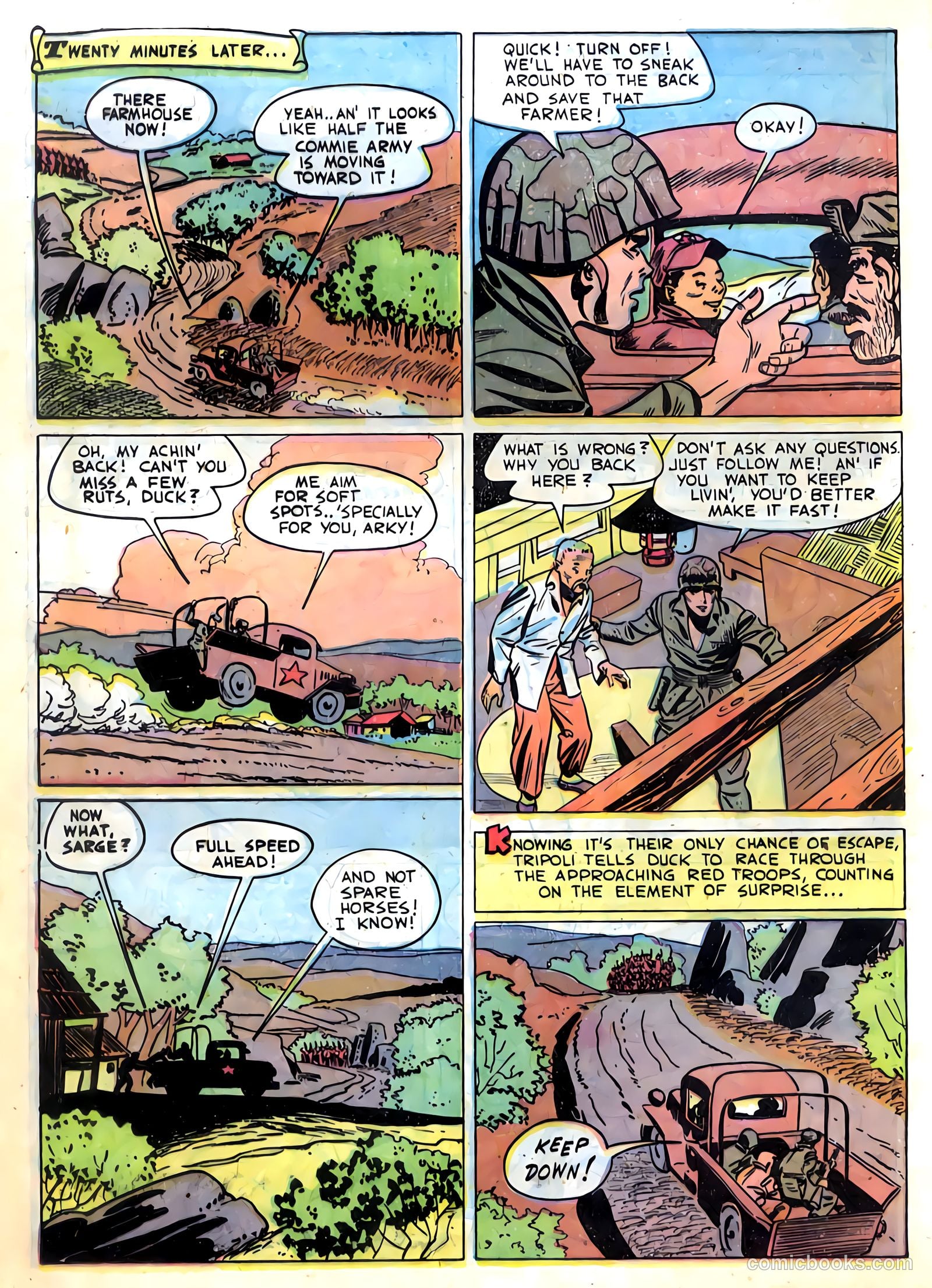 Fightin' Marines #6 (1952) — page 8 of 36