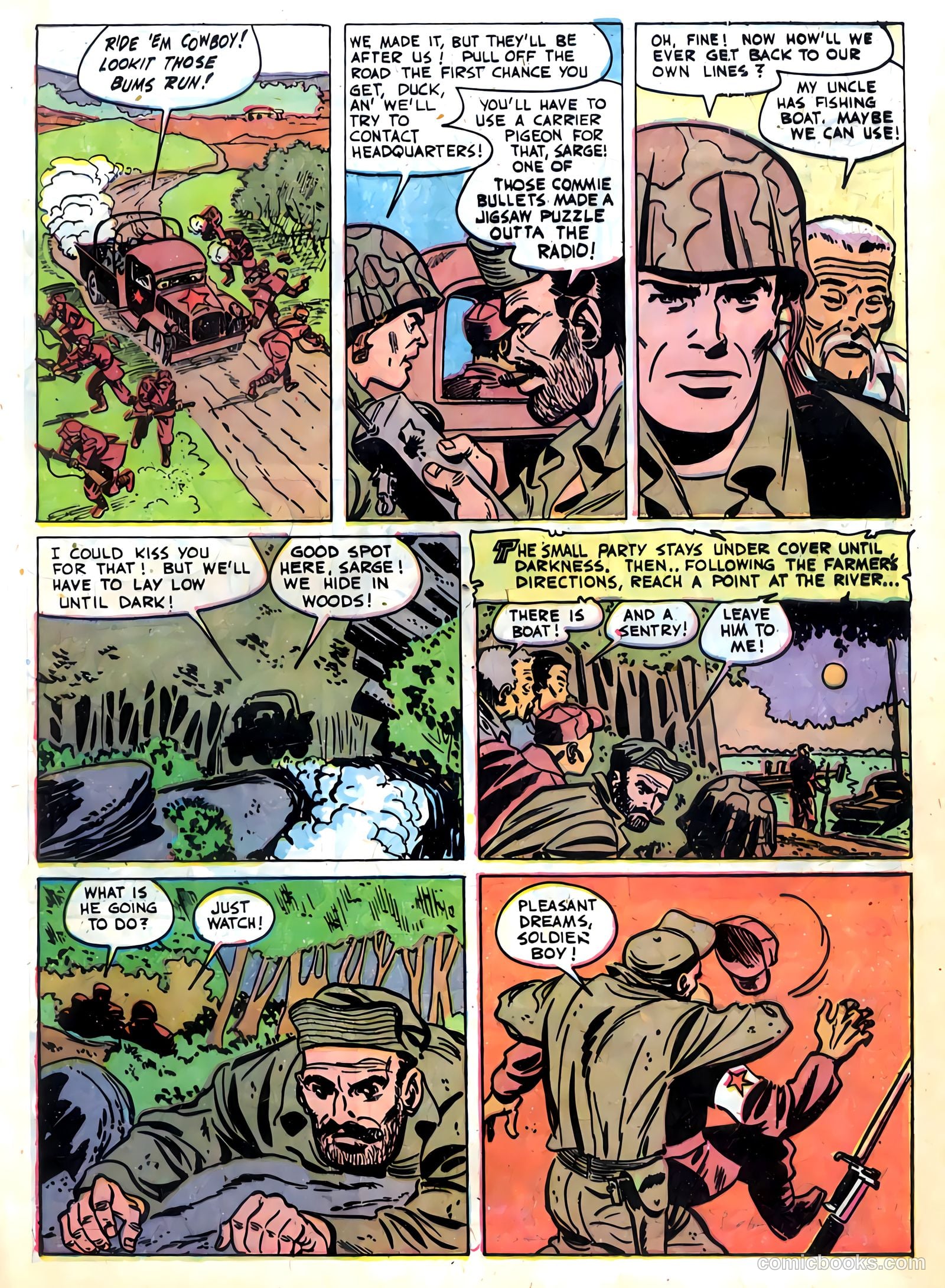 Fightin' Marines #6 (1952) — page 9 of 36