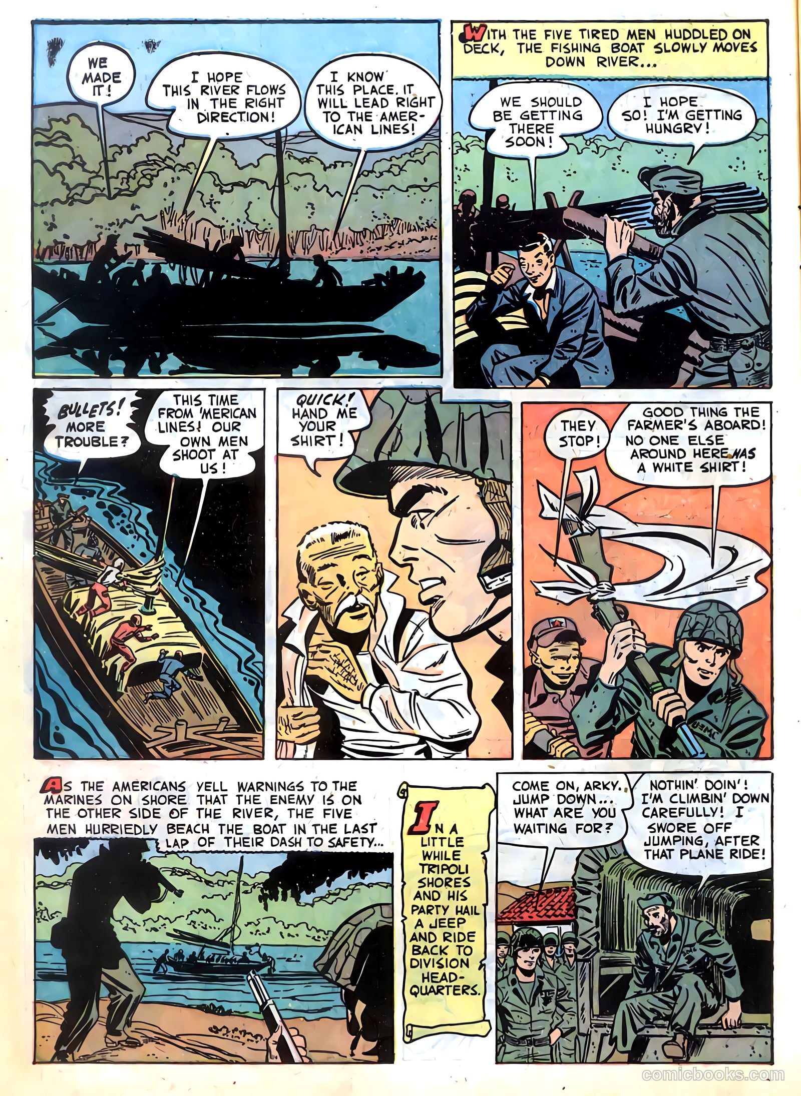 Fightin' Marines #6 (1952) — page 10 of 36