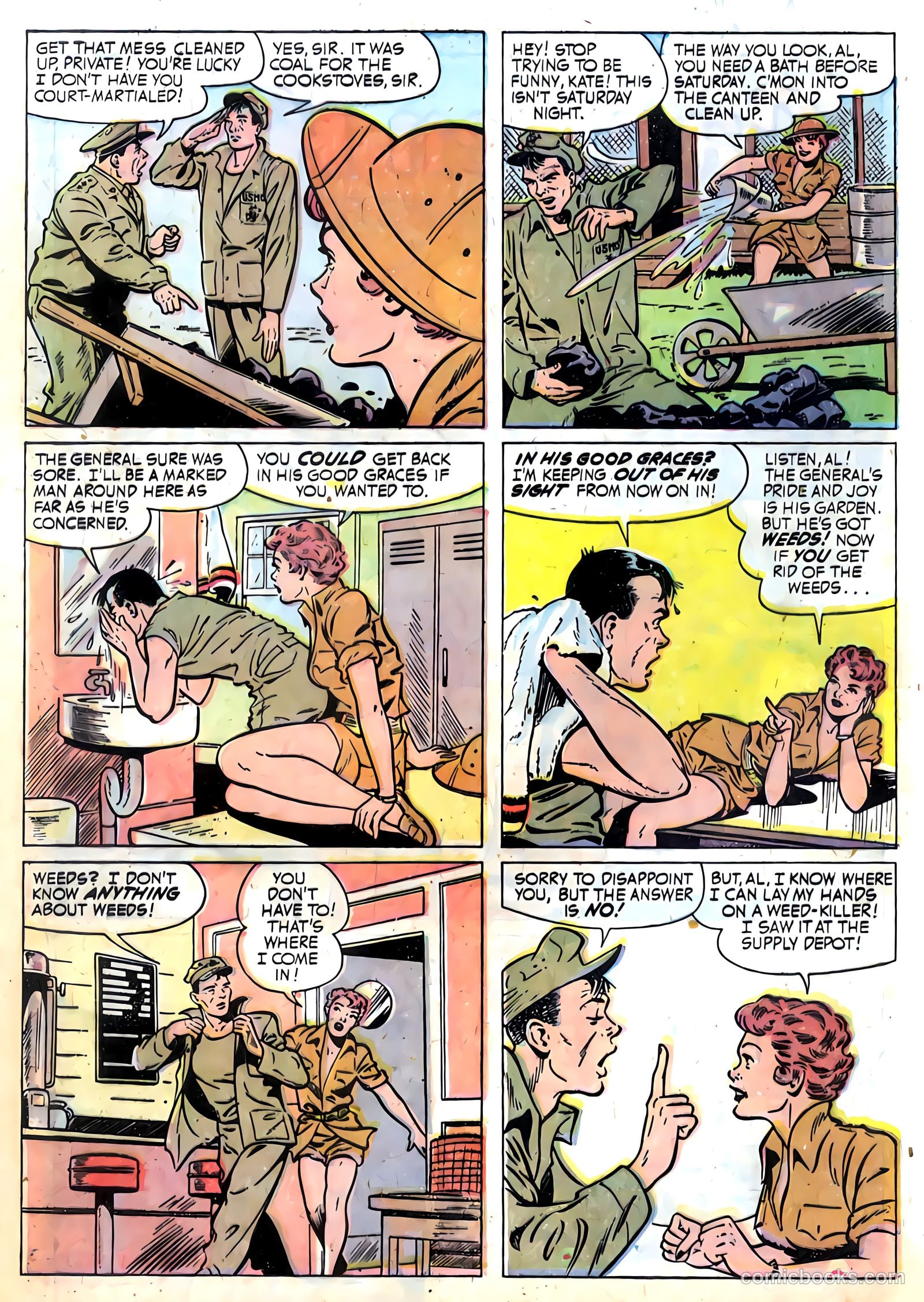 Fightin' Marines #6 (1952) — page 12 of 36