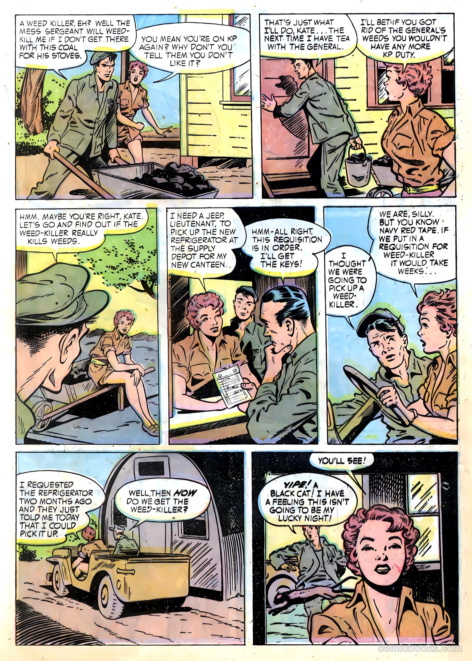 Fightin' Marines #6 (1952) — page 13 of 36
