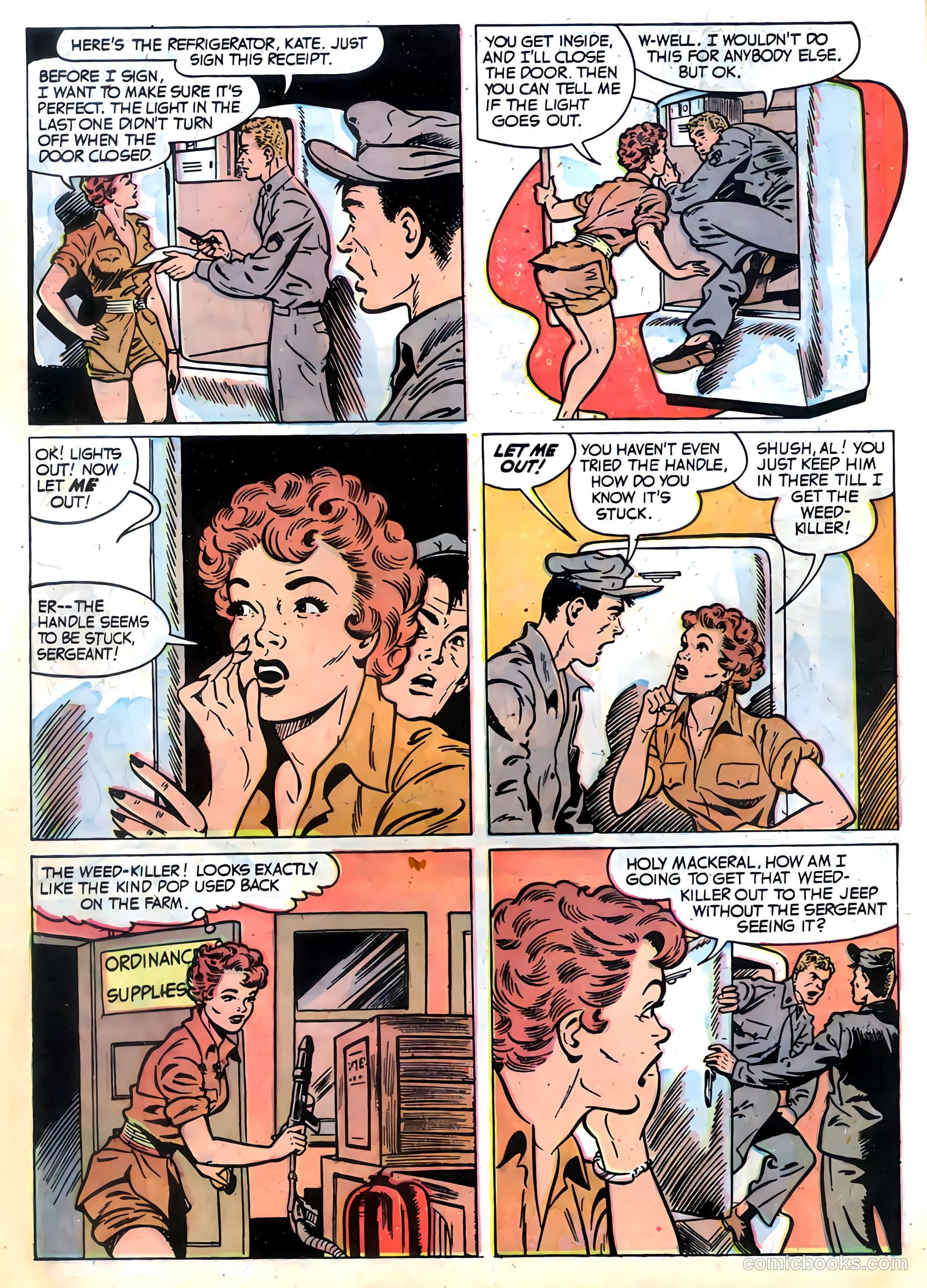Fightin' Marines #6 (1952) — page 14 of 36