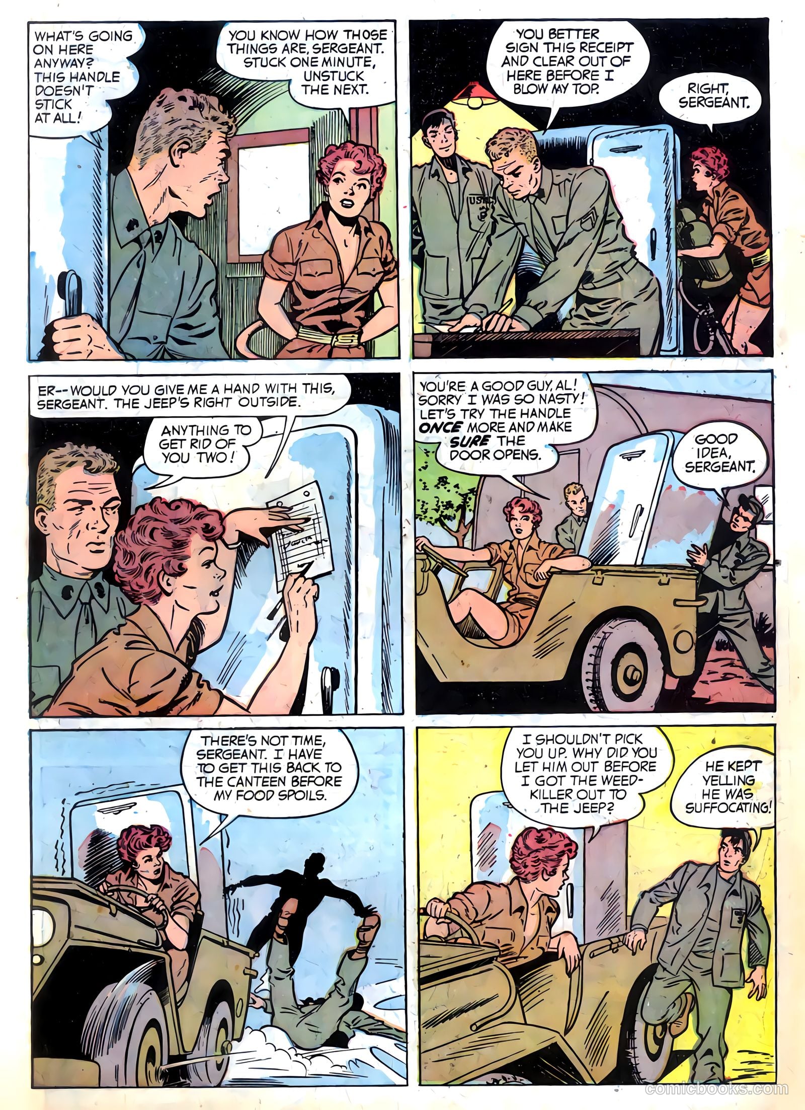 Fightin' Marines #6 (1952) — page 15 of 36