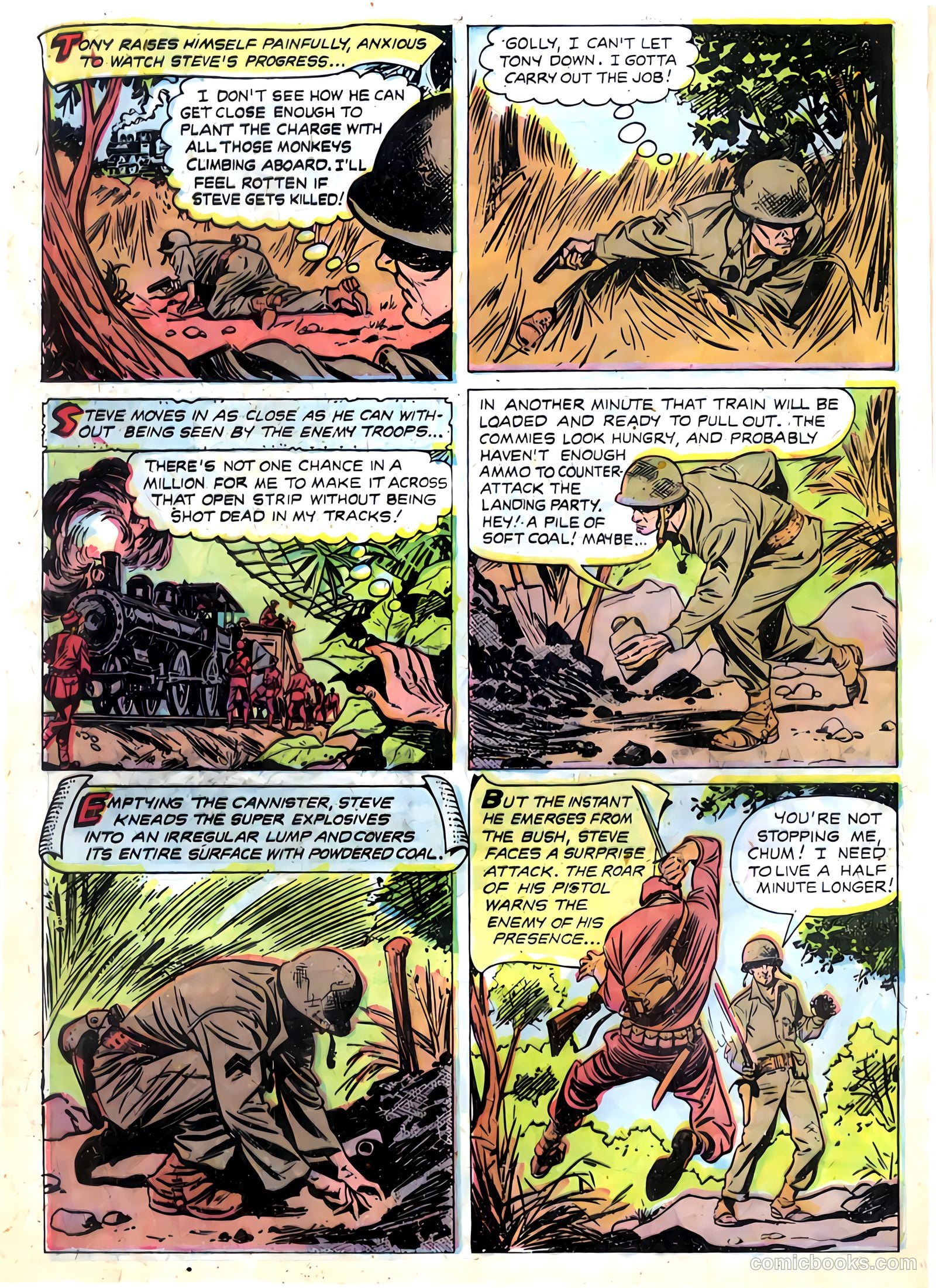 Fightin' Marines #6 (1952) — page 20 of 36
