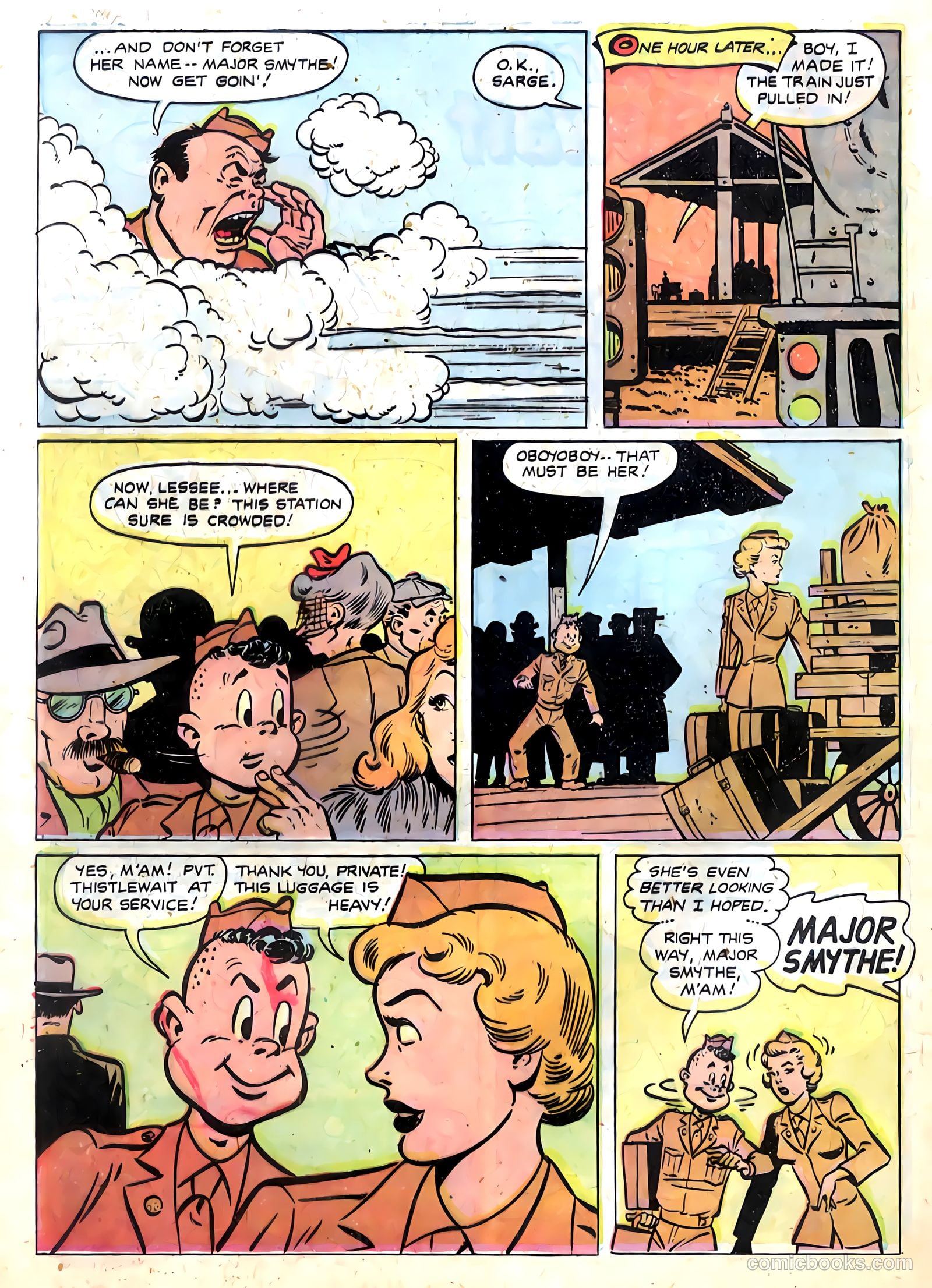 Fightin' Marines #6 (1952) — page 24 of 36
