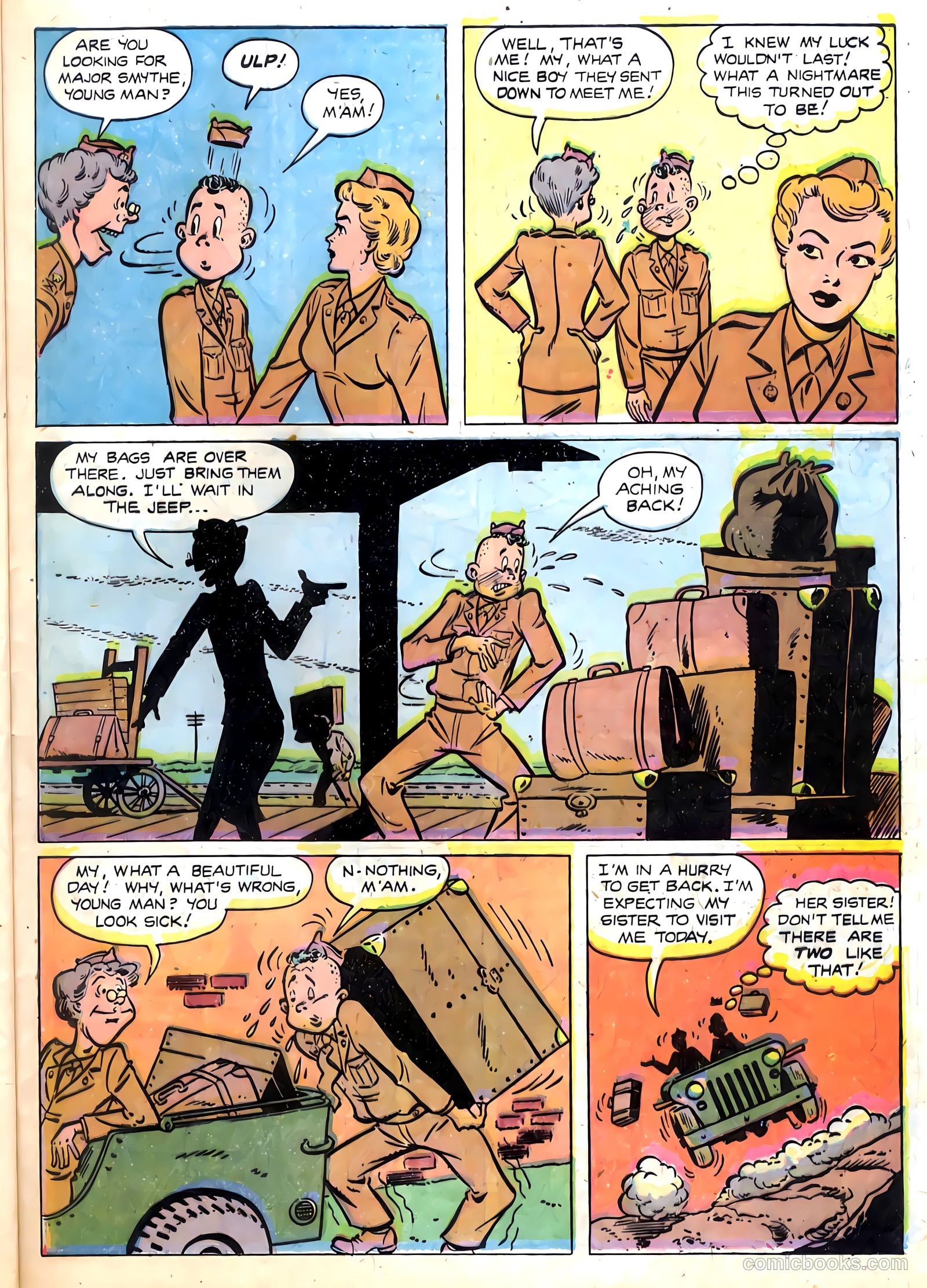 Fightin' Marines #6 (1952) — page 25 of 36