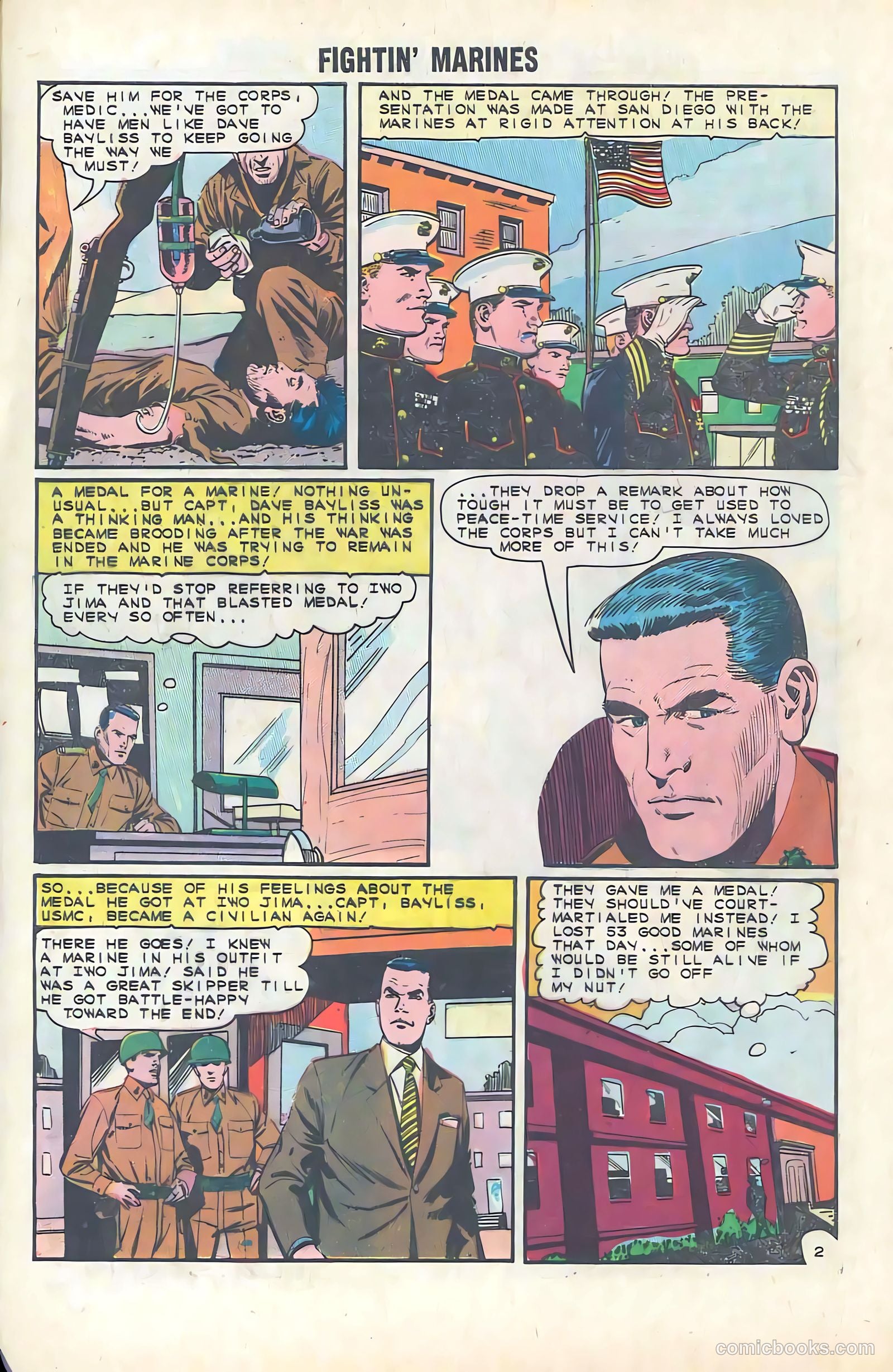 Fightin' Marines #60 (1964) — page 4 of 36